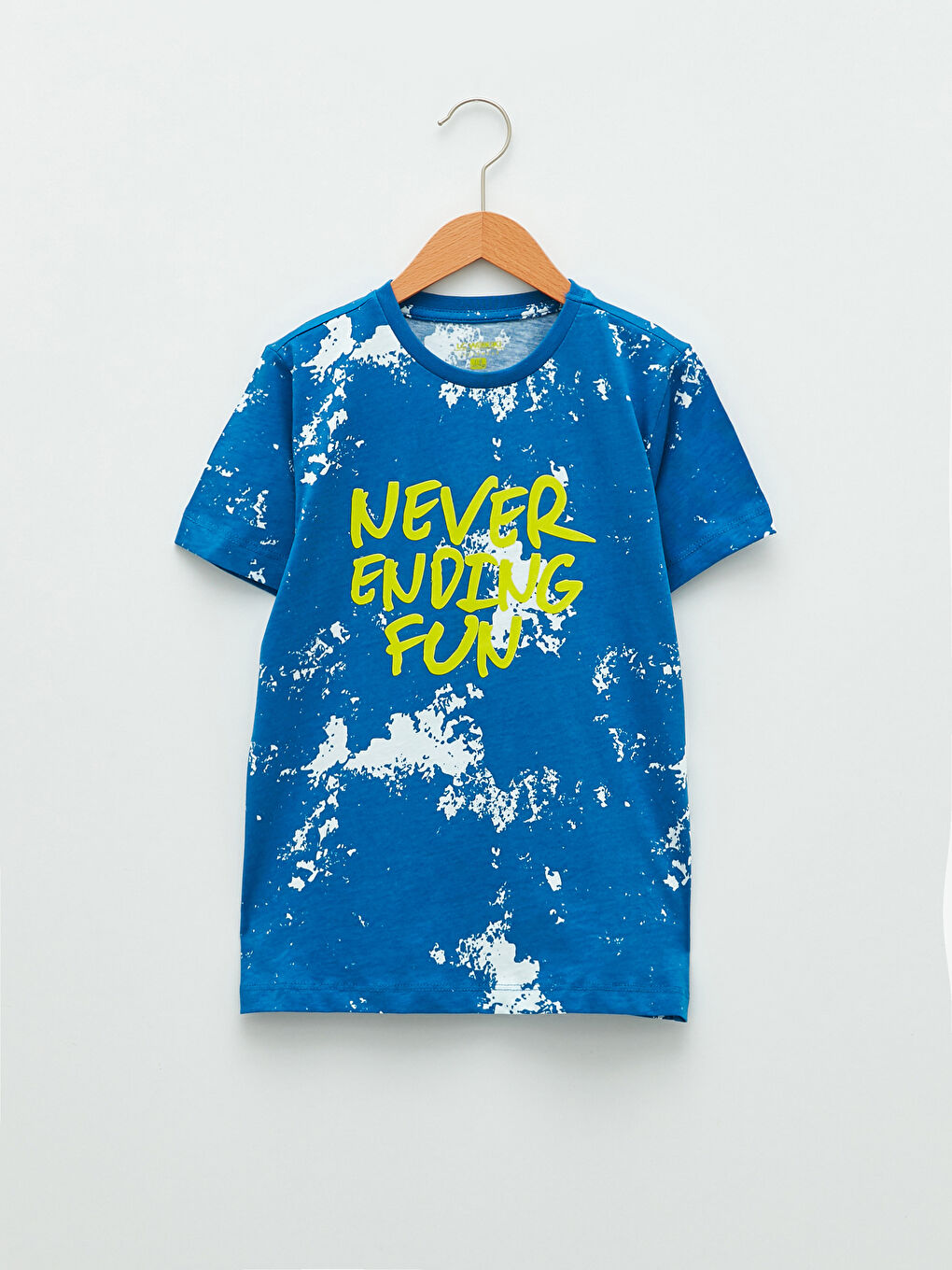 Ensemble Pyjama Garçon en Coton à Col Rond Imprimé Manches Courtes 3 Pièces-1