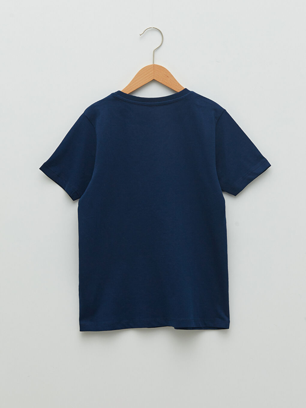 Crew Neck Printed Short Sleeve Boys' Shorts Pyjama Set-3