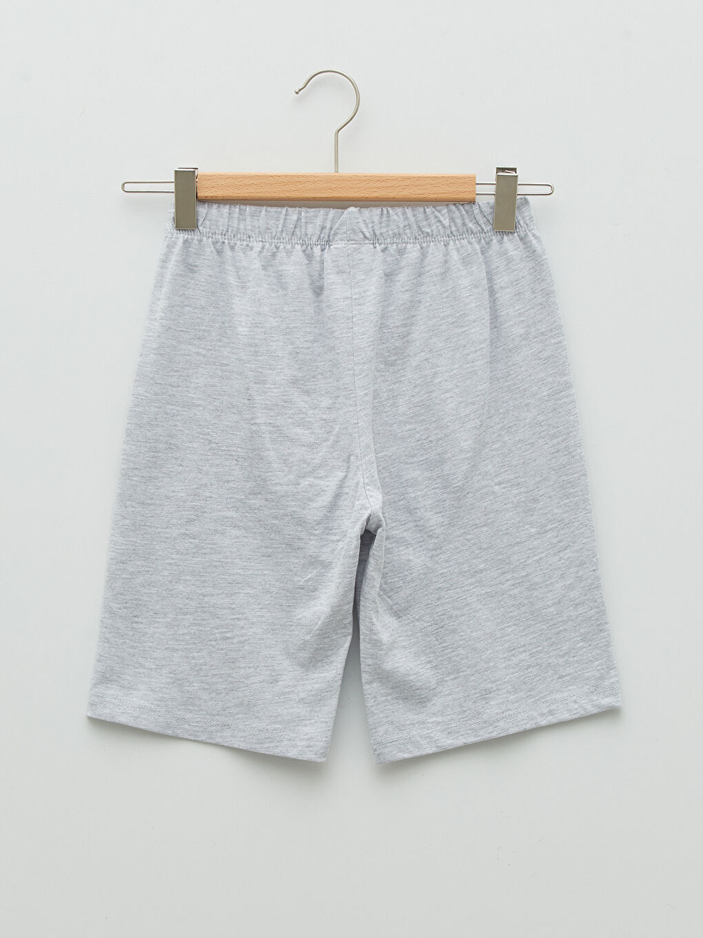 Crew Neck Printed Short Sleeve Boys' Shorts Pyjama Set-4