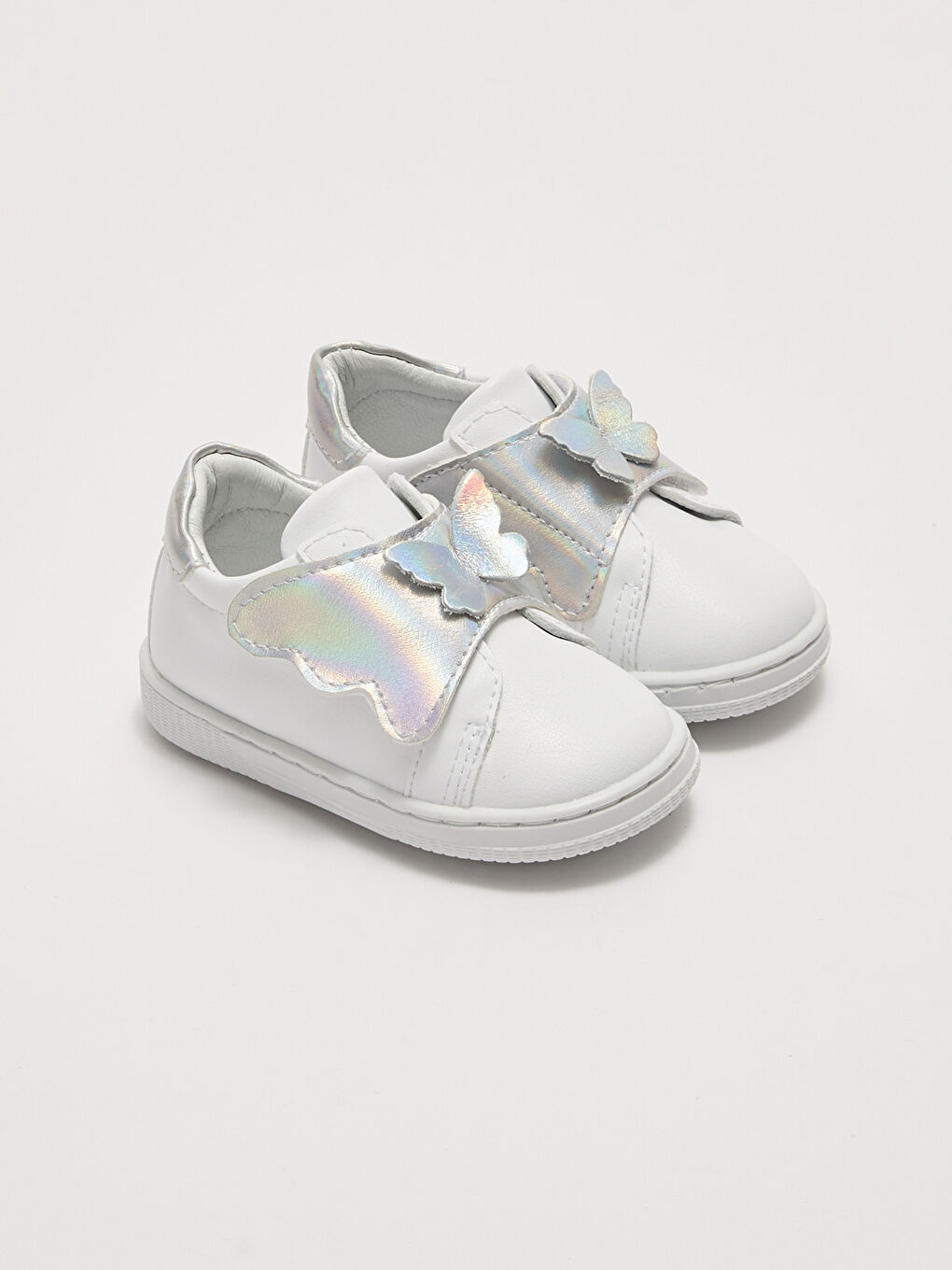 LCW STEPS Hologramm-Details Klettverschluss Baby Mädchen Erste Schritt Schuhe -S2DH06Z1-J5E