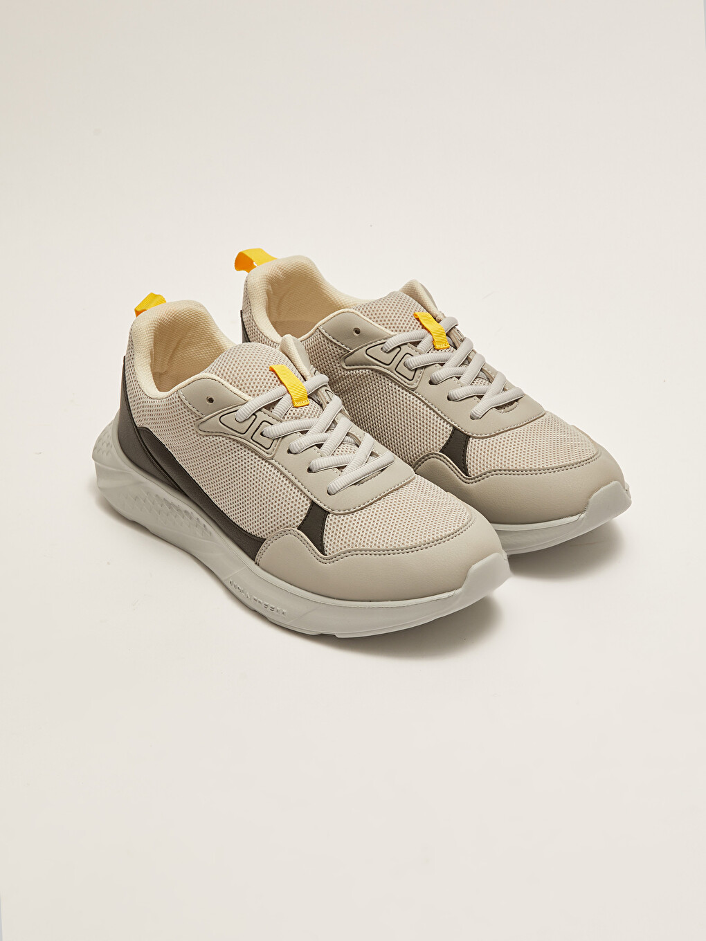 File Detailed Lace-up Men's Sneaker