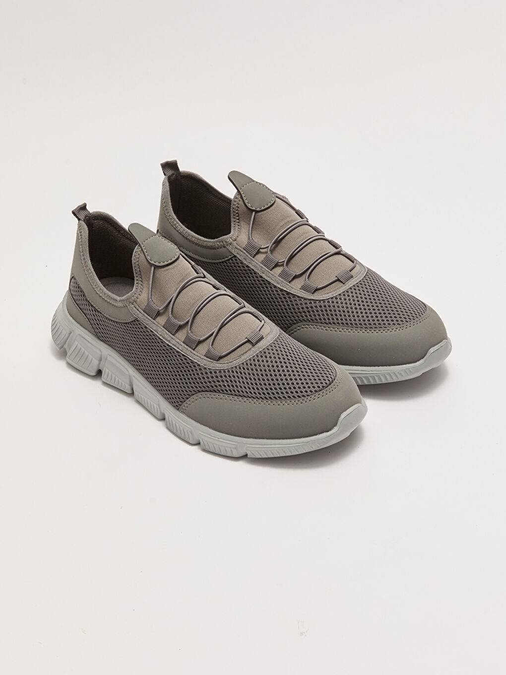 LCW STEPS Ornamental Lace-Up Mesh Detailed Men's Active Sneakers -S2DH23Z8-S40