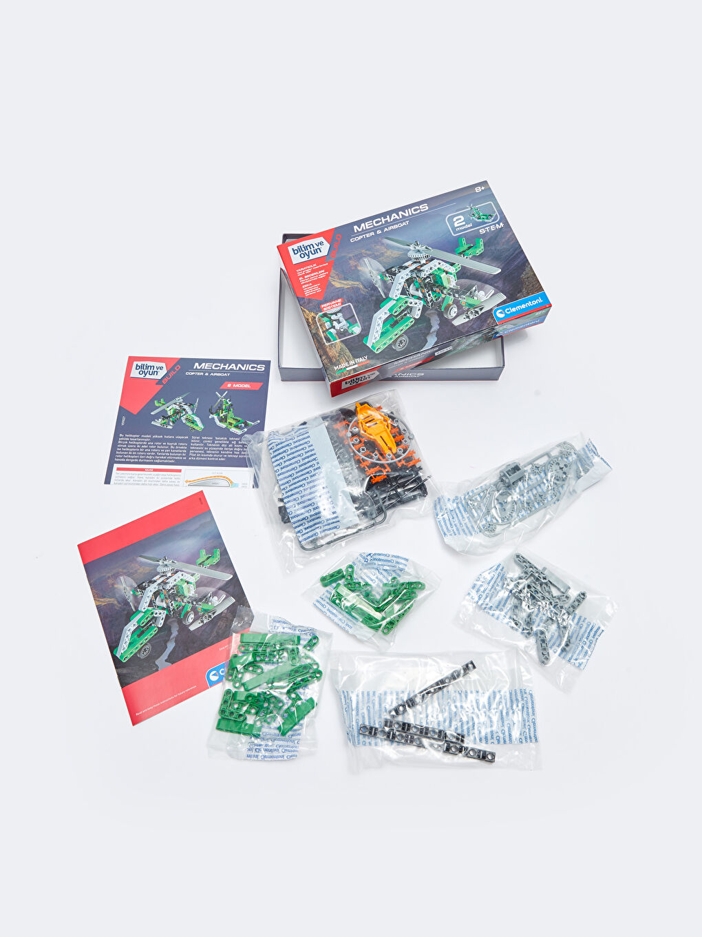 Clementoni Mekanik Laboratuvarı Copter ve Airboat-1