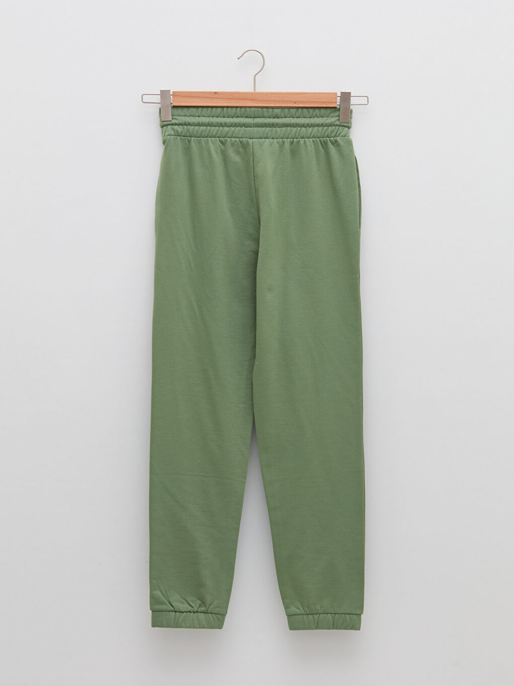 بنطلون رياضي سادة بخصر مرن للسيدات-6