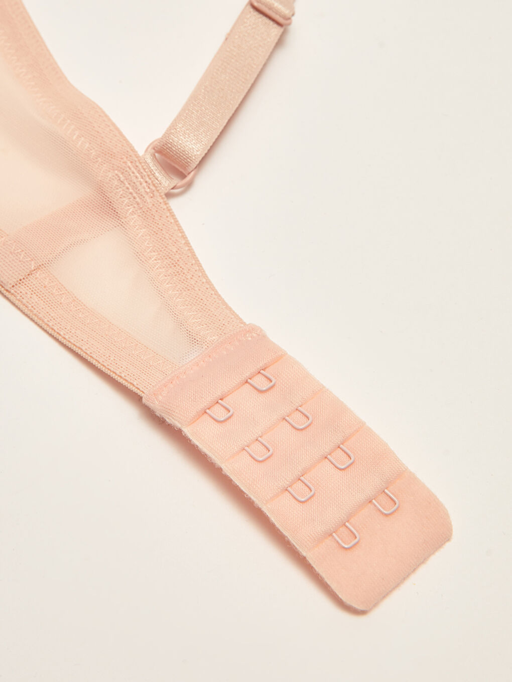 Pembe Balenli Dolgulu Dantel Detaylı Tişört Sütyen-3