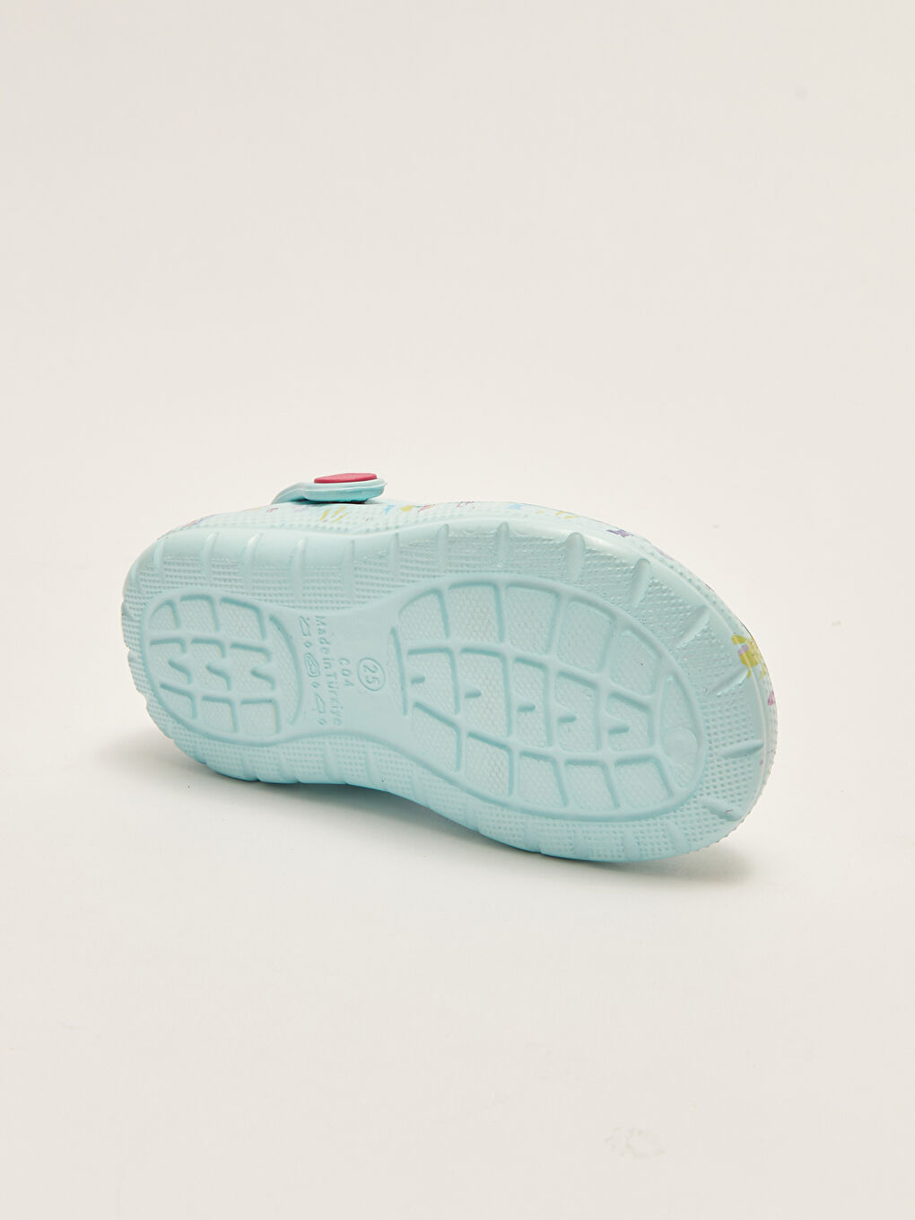 Mavi Baskılı Kız Çocuk Plaj Sandaleti-3
