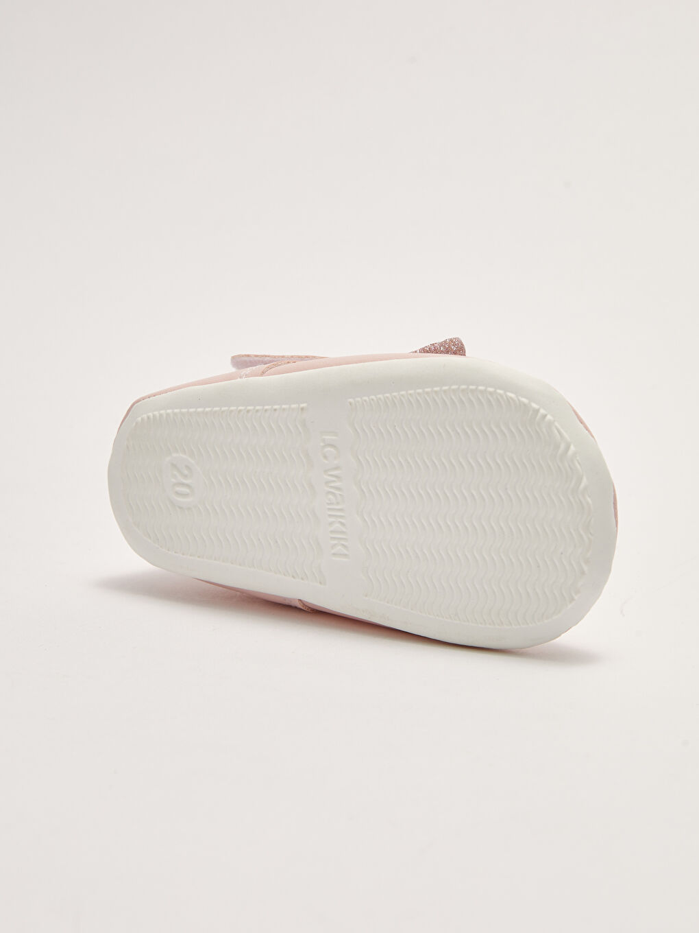 Pembe Nakışlı Pamuk Astarlı Yürüme Öncesi Kız Bebek Ev Ayakkabısı-3