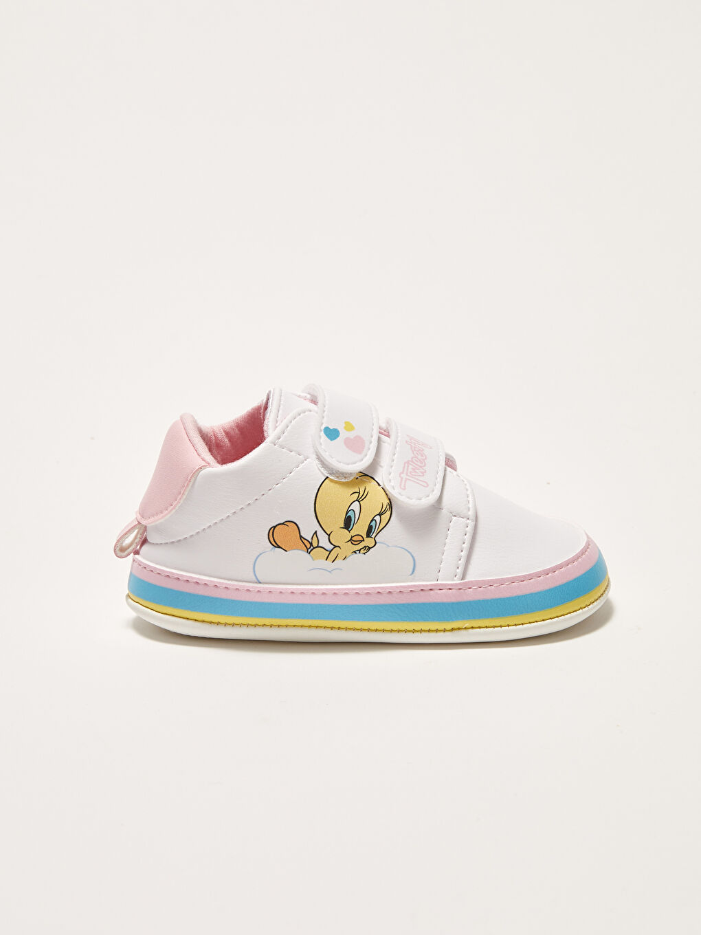 LCW STEPS Looney Tunes Licensed Cotton Lined Baby Girl Pre-Toddler House Shoes -S2DJ19Z1-J5E