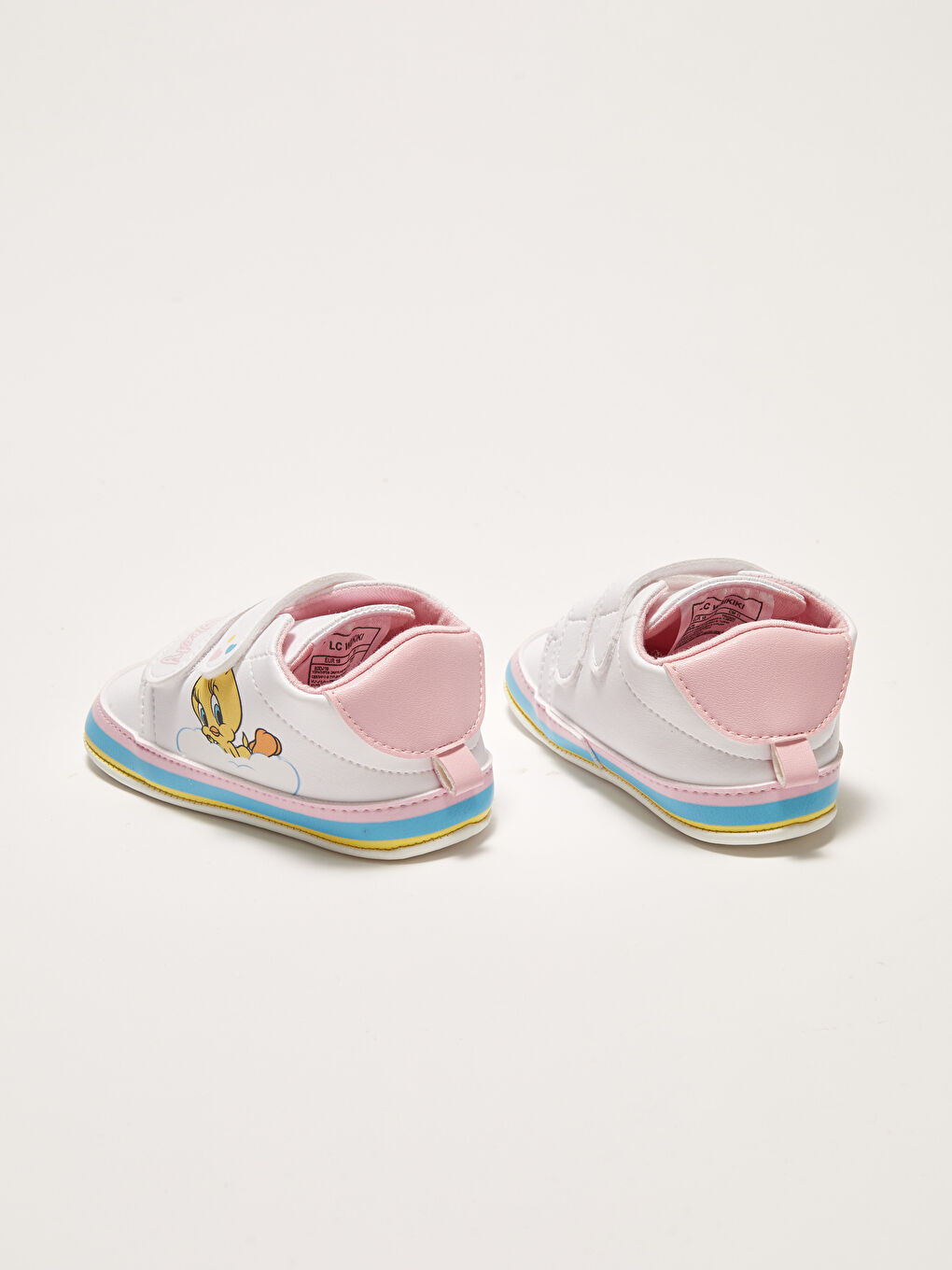 LCW STEPS Looney Tunes Licensed Cotton Lined Baby Girl Pre-Toddler House Shoes -S2DJ19Z1-J5E