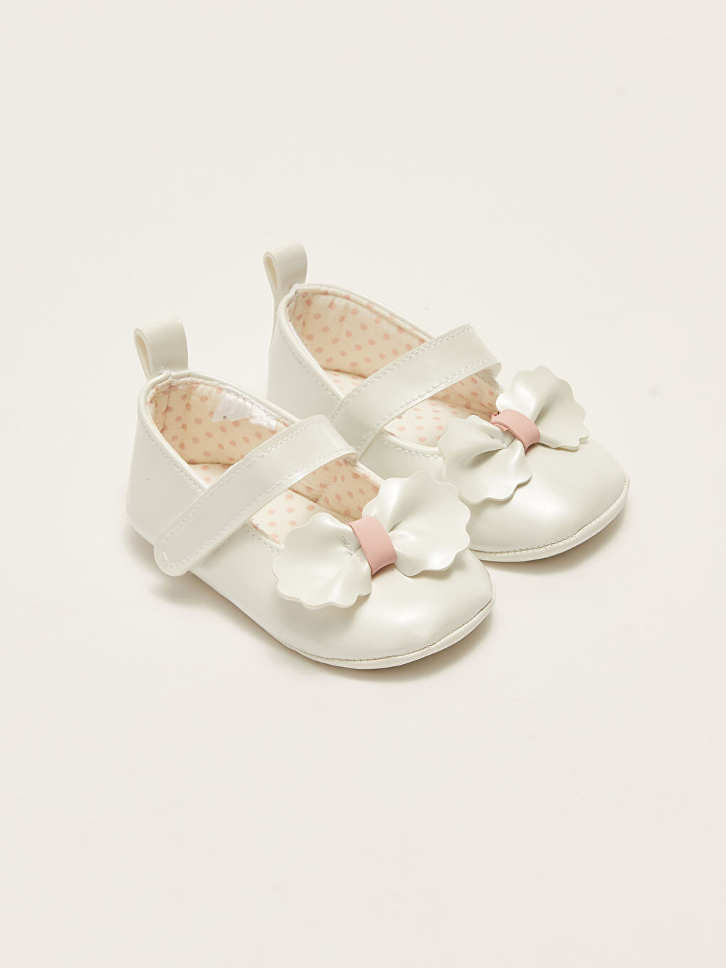 Beyaz Yürüme Öncesi Ayakkabı-1