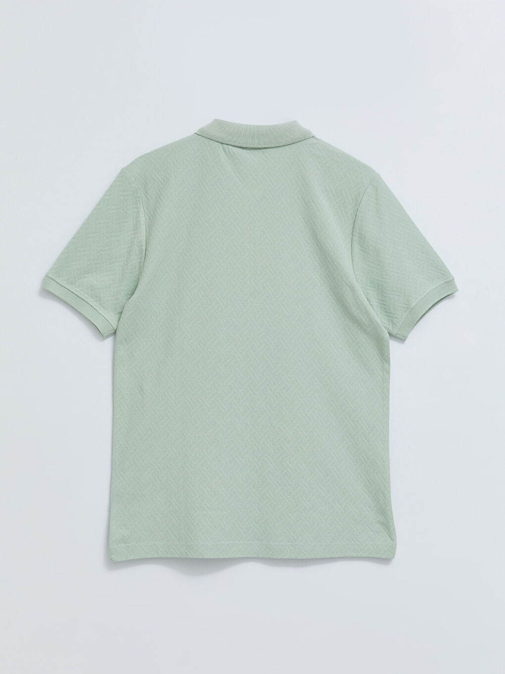 Rollkragen Kurzarm Jersey T-Shirt für Herren-6