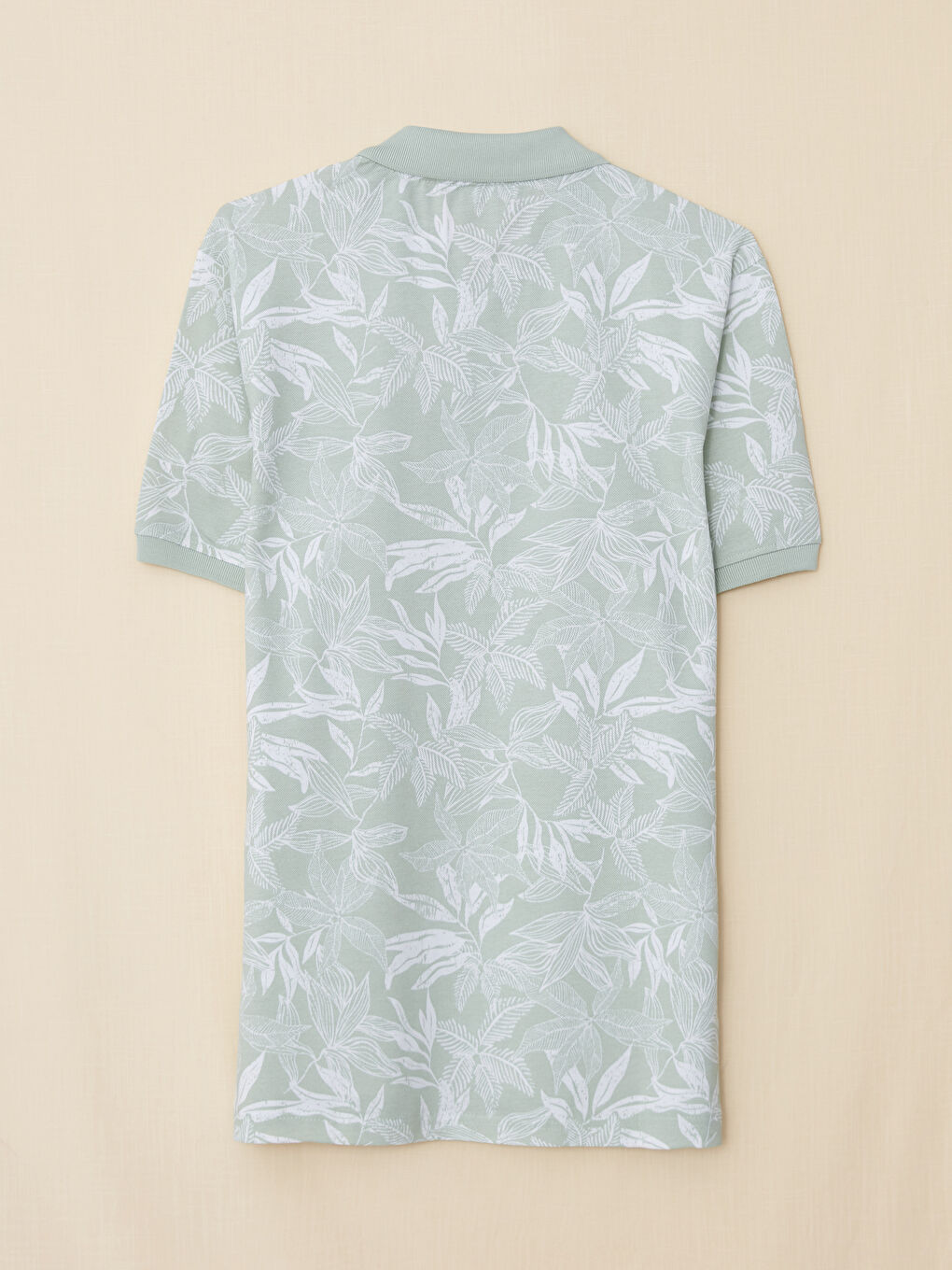 ぷよんたん White zipped polo, 