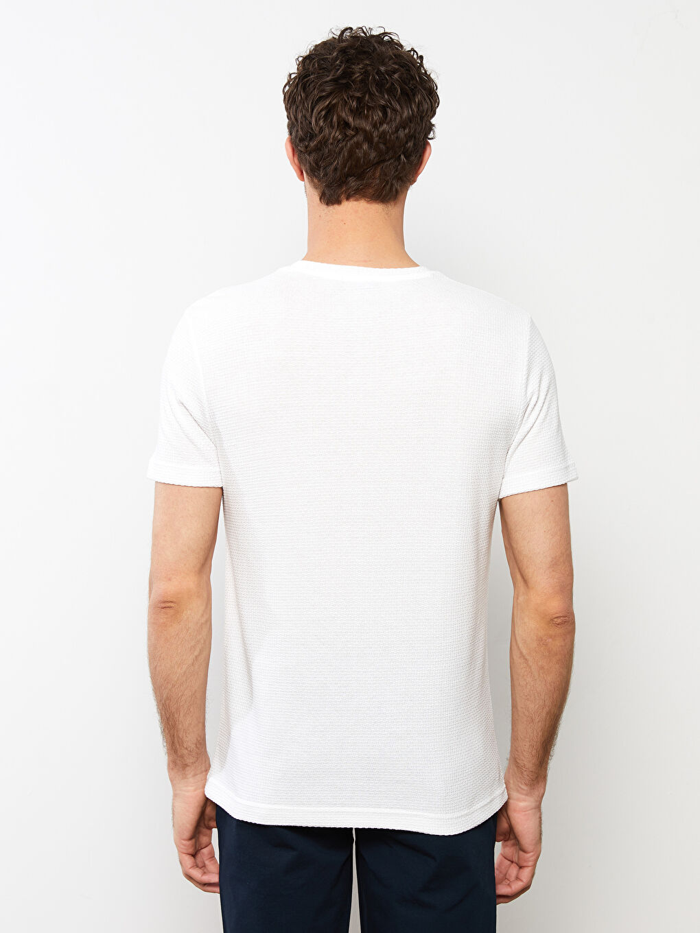 Crew Neck Jersey Men's T-Shirt-4