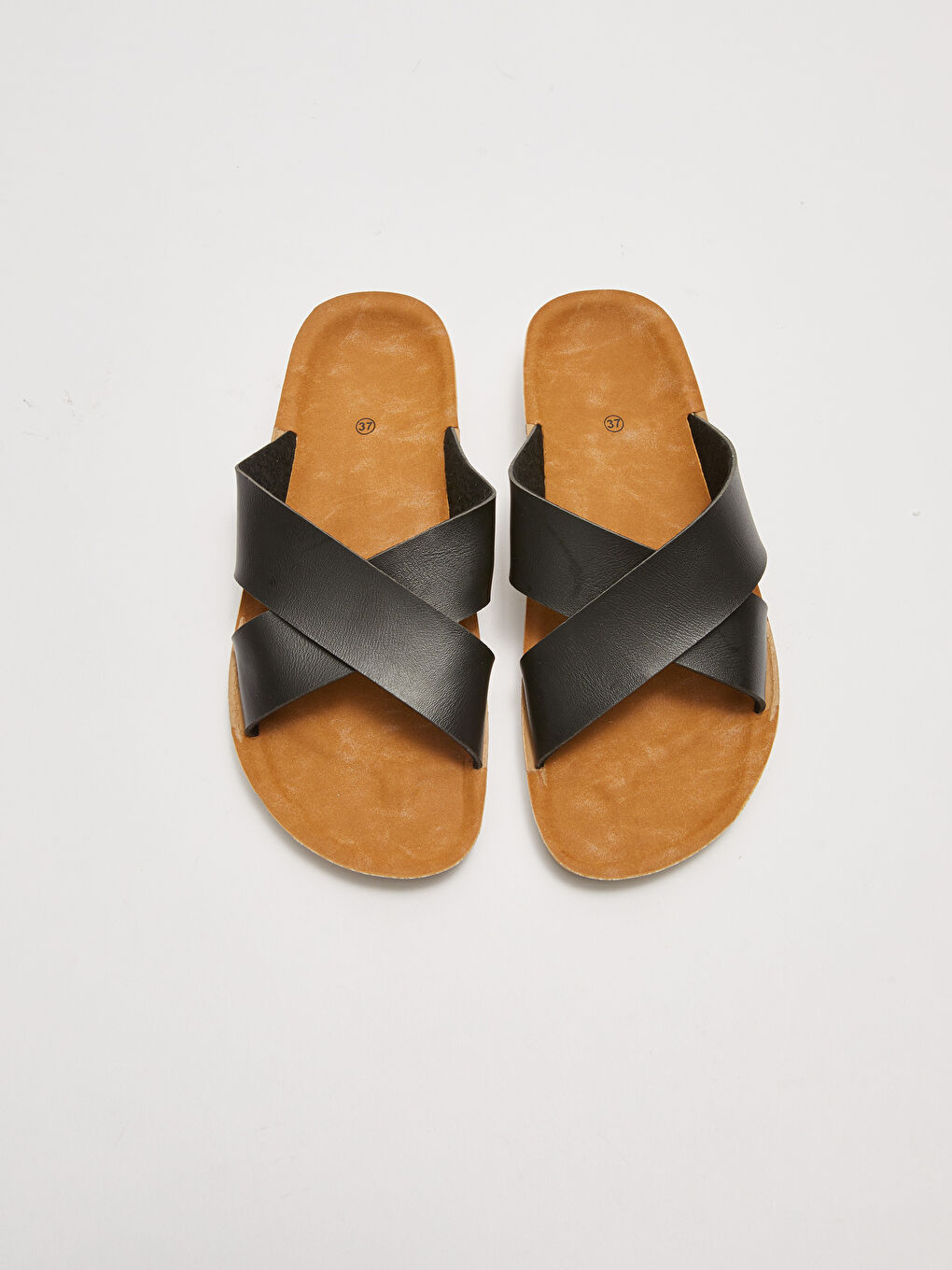 Cross-Strap Women's Slippers -S2DK11Z8-HUC