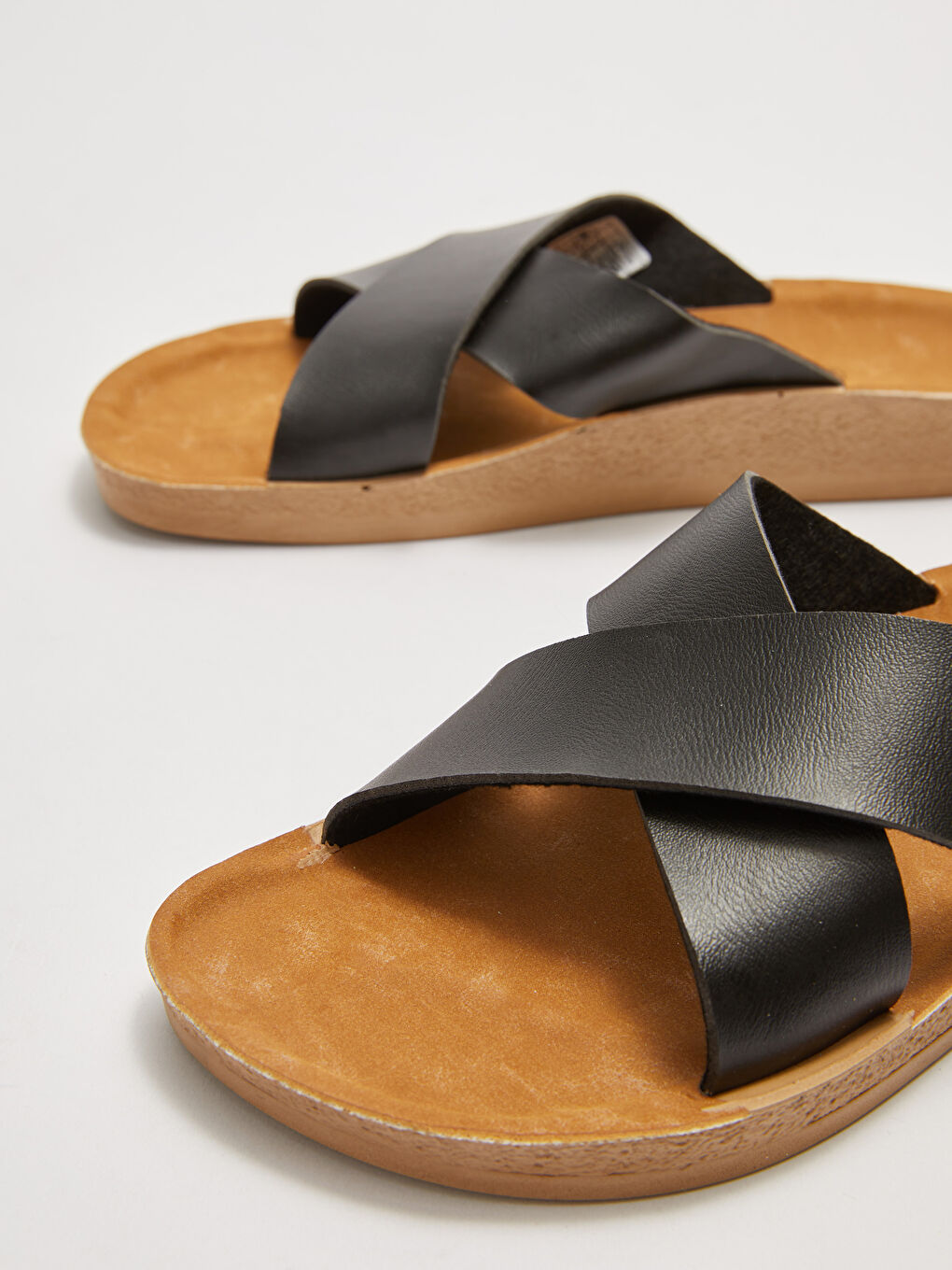 Cross-Strap Women's Slippers -S2DK11Z8-HUC