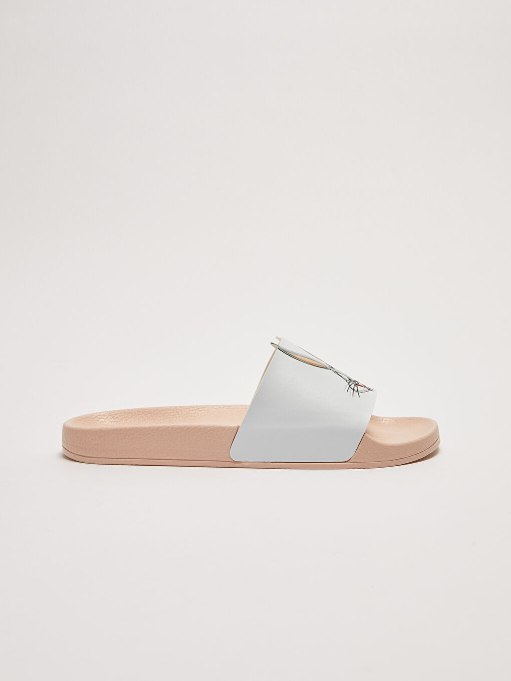 Pembe Bugs Bunny Lisanslı Kadın Terlik-1