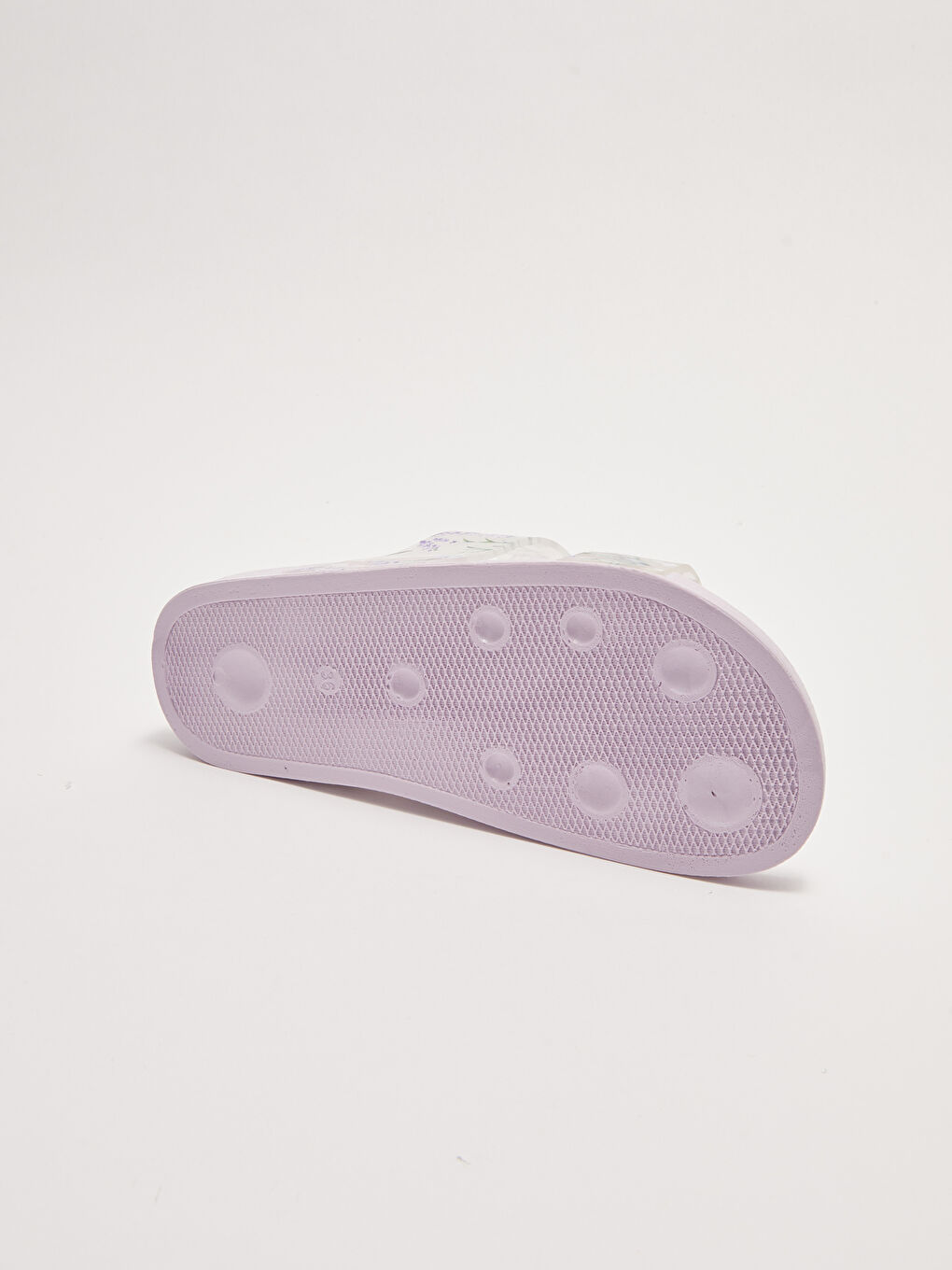 سليبر مطبوع بلون اللافندر مزدوج للسيدات-3