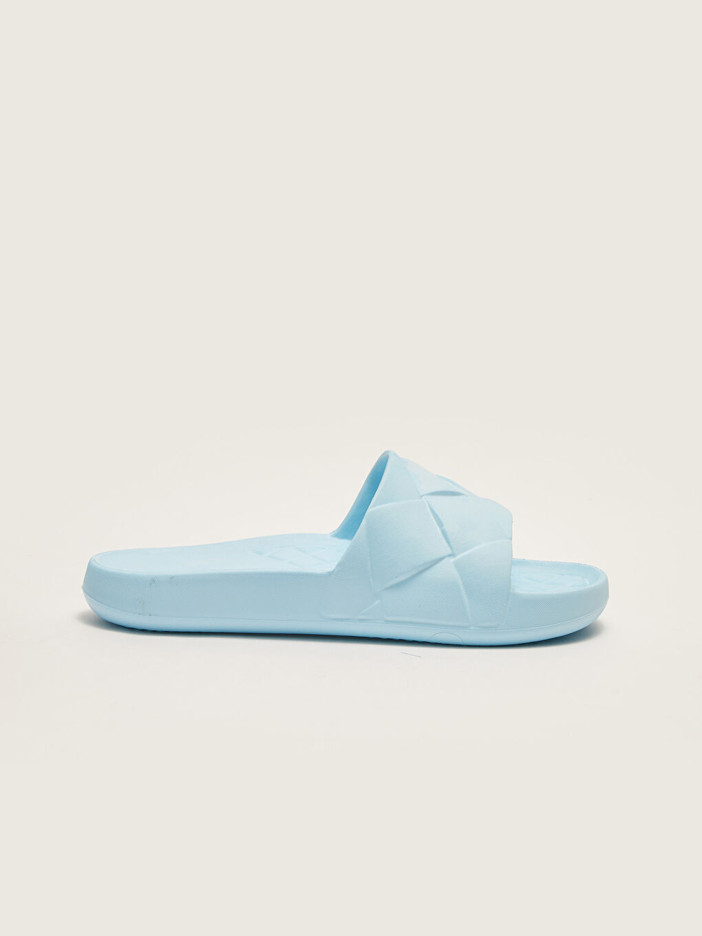 Single Band Self Patterned Women's Slippers-1