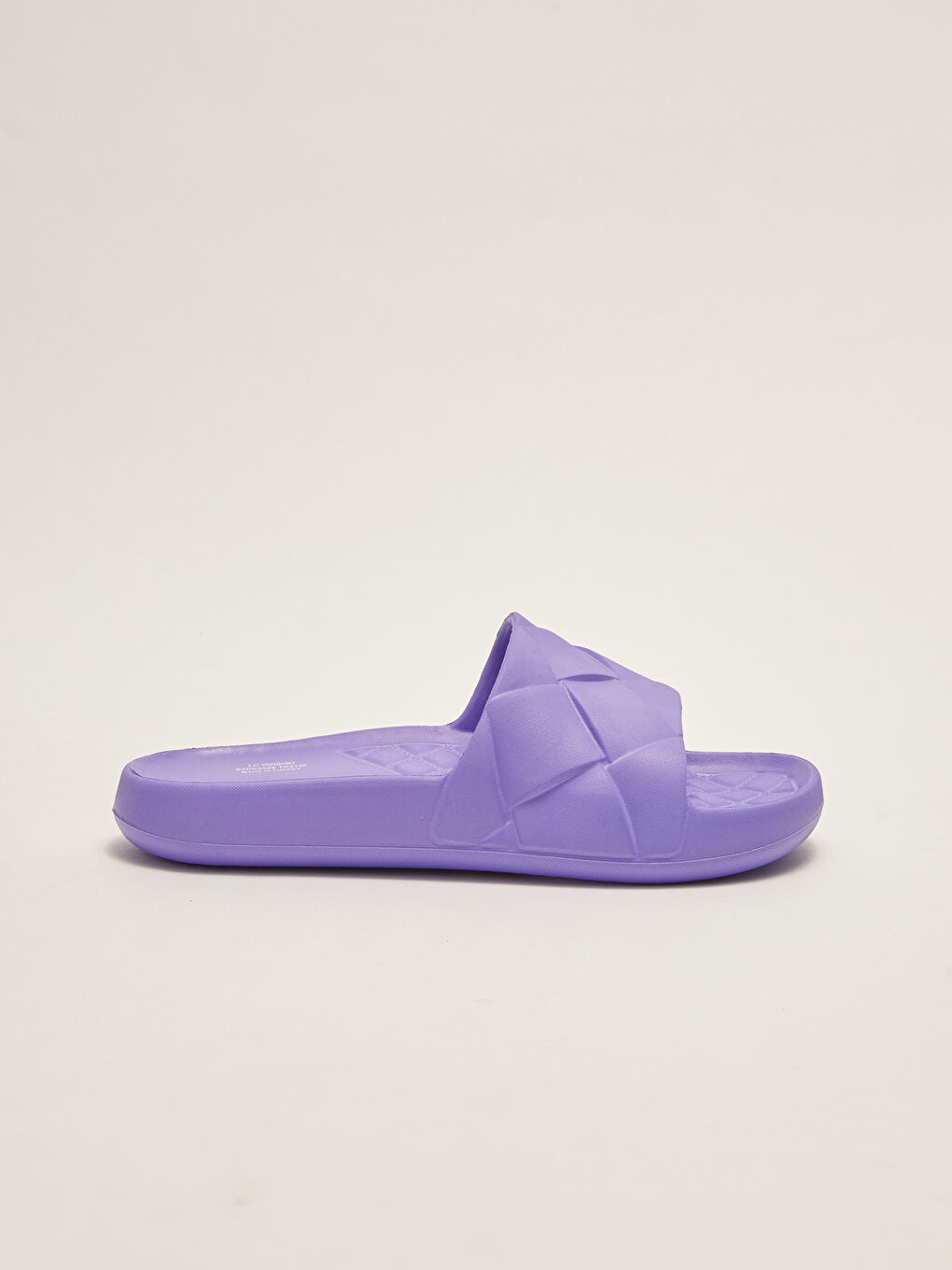 Single Band Self Patterned Women's Slippers-1