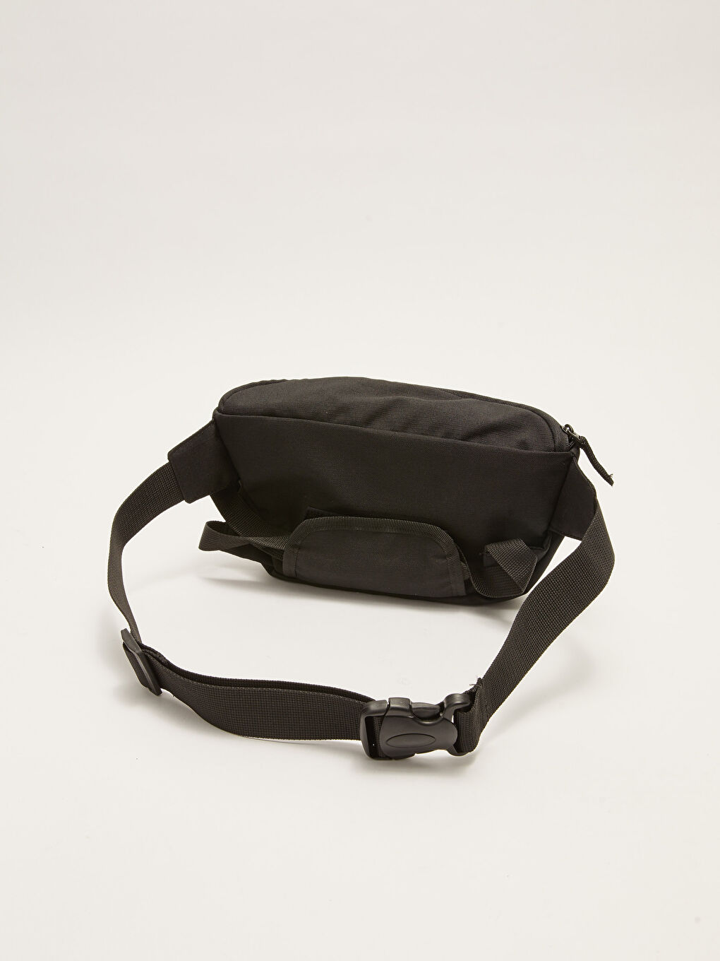 Siyah Baskılı Ayarlanabilir Askılı Erkek Sırt ve Bel Çantası-5