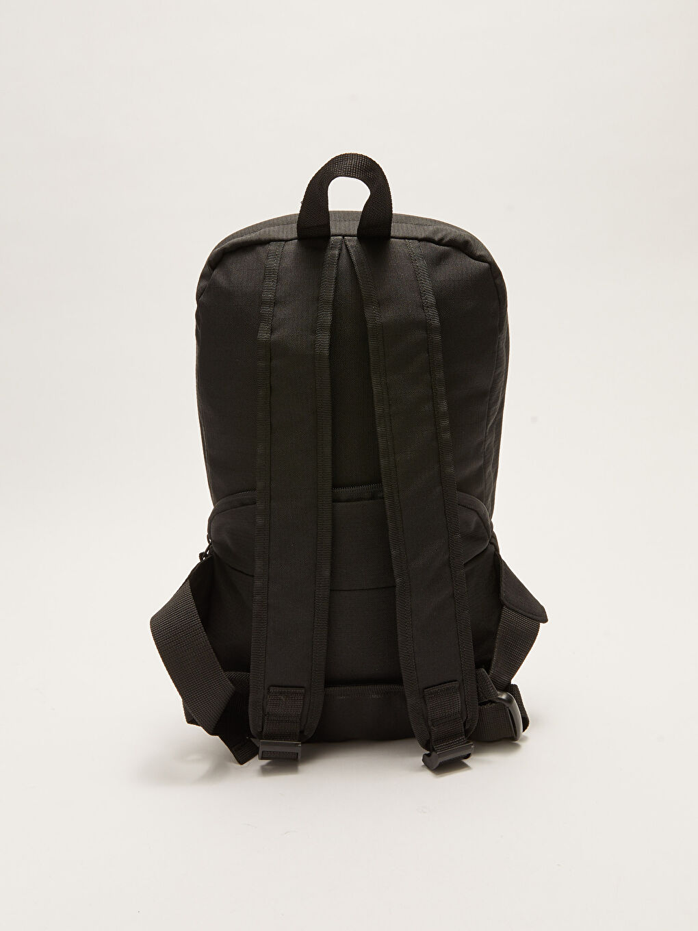 Siyah Baskılı Ayarlanabilir Askılı Erkek Sırt ve Bel Çantası-7