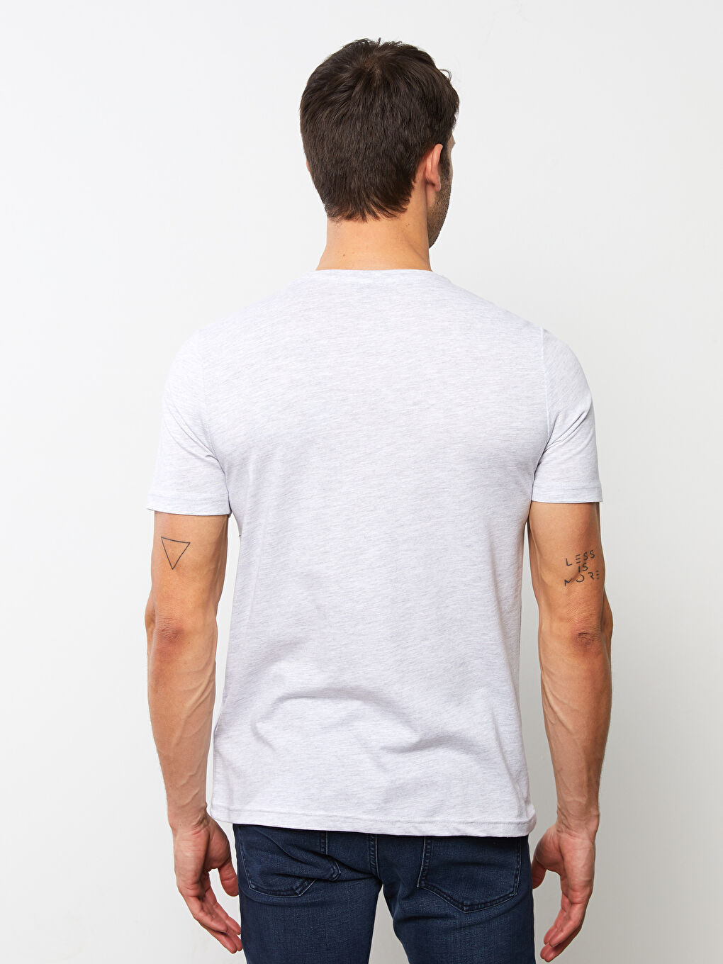 SOUTHBLUE Crew Neck Short Sleeve Printed Combed Cotton Men's T-shirt -S2DL46Z8-DFL
