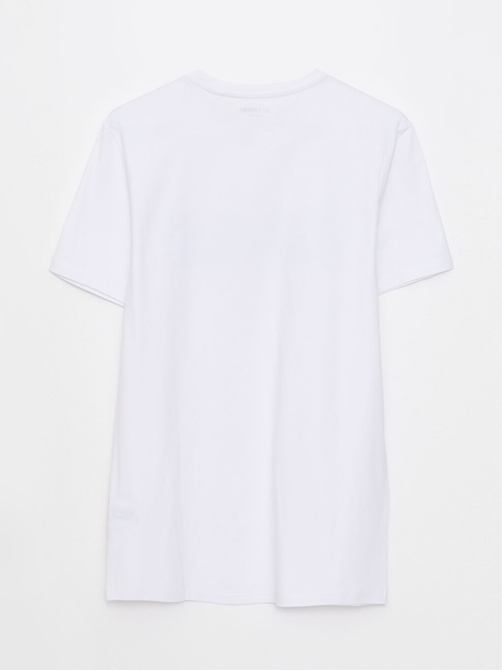 Crew Neck Short Sleeve Printed Combed Cotton Men's T-shirt -S2DL52Z8-Q6K