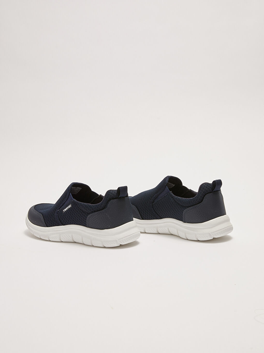 Lacivert File Detaylı Erkek Spor Ayakkabı-4