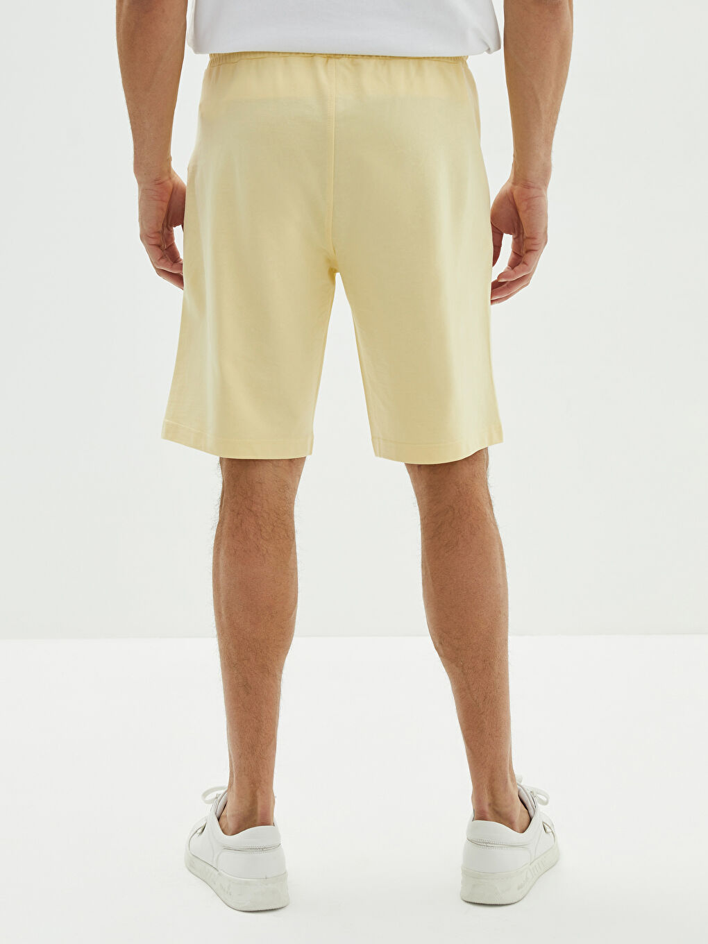 Sarı Standart Kalıp Erkek Şort-4
