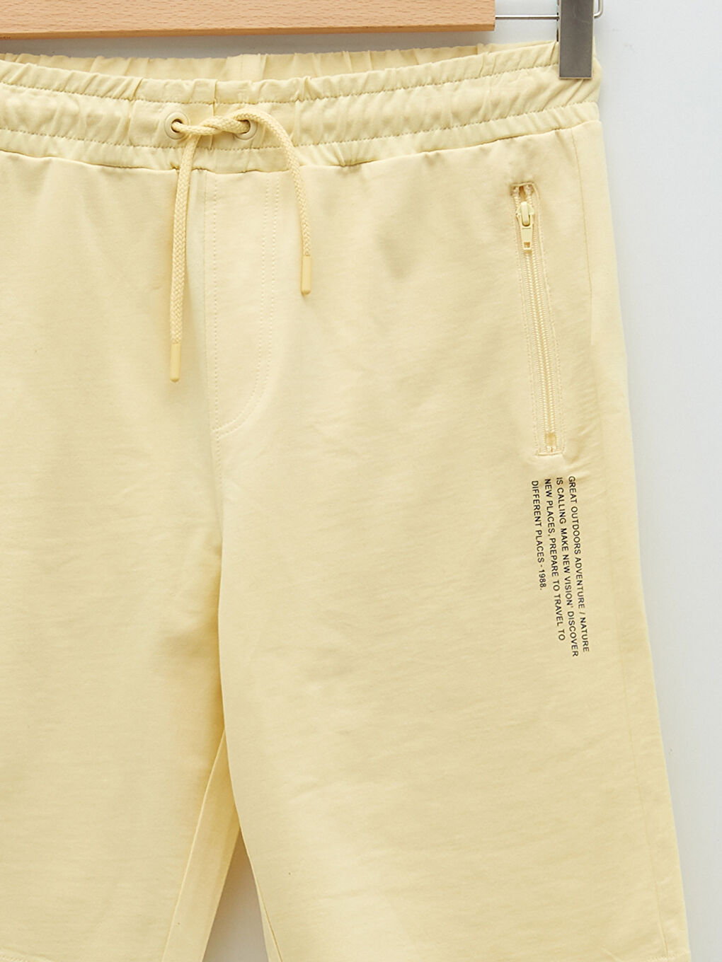 Sarı Standart Kalıp Erkek Şort-7