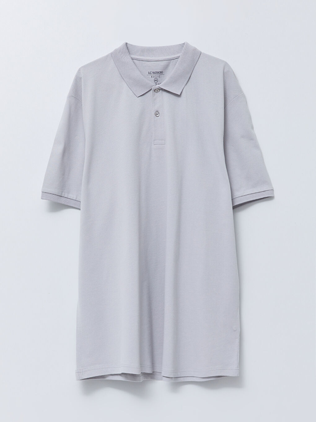 Polo Neck Short Sleeve Pique Men's T-Shirt-5