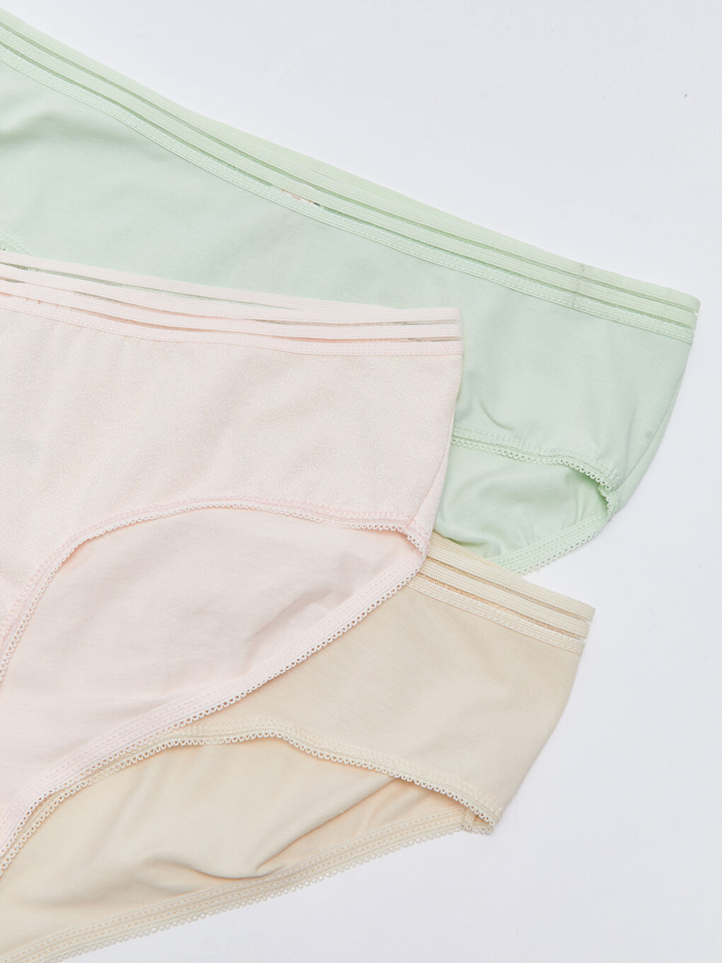 Lot de 3 Culottes Hipster Unies-2