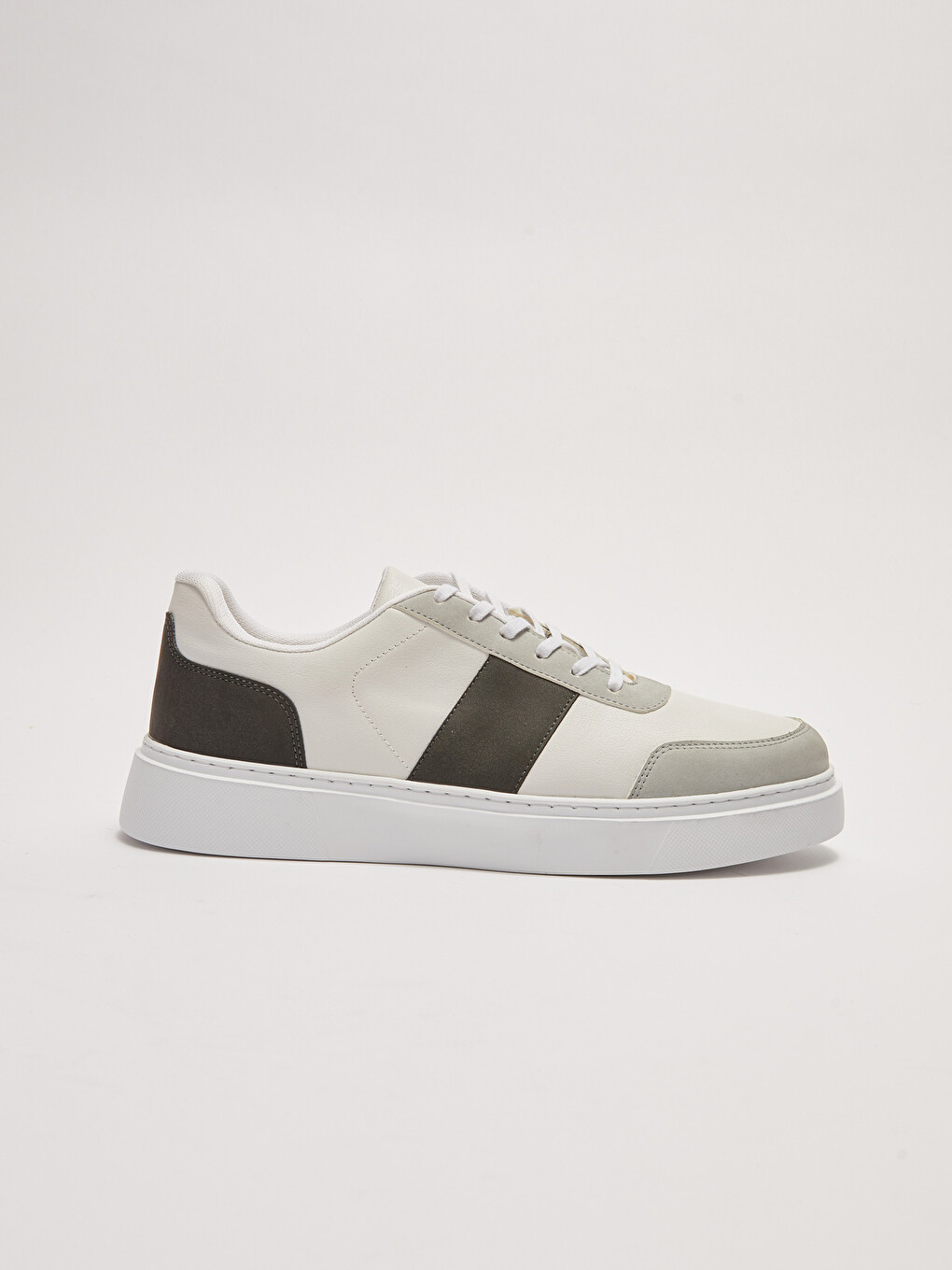 Lace-up Thick Sole Men's Sport Shoes-1