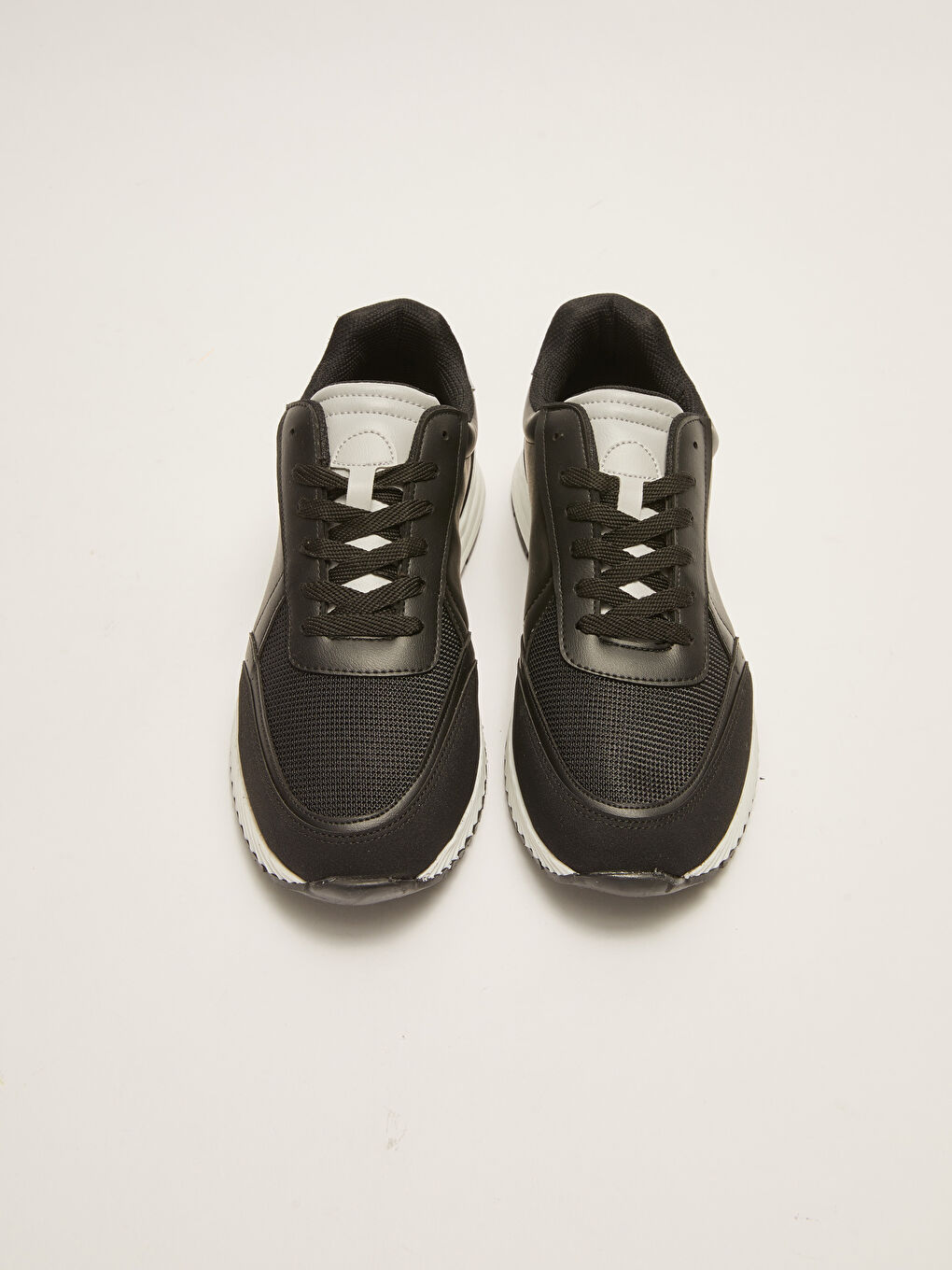 Color Block Lace-Up Men's Sneakers-5