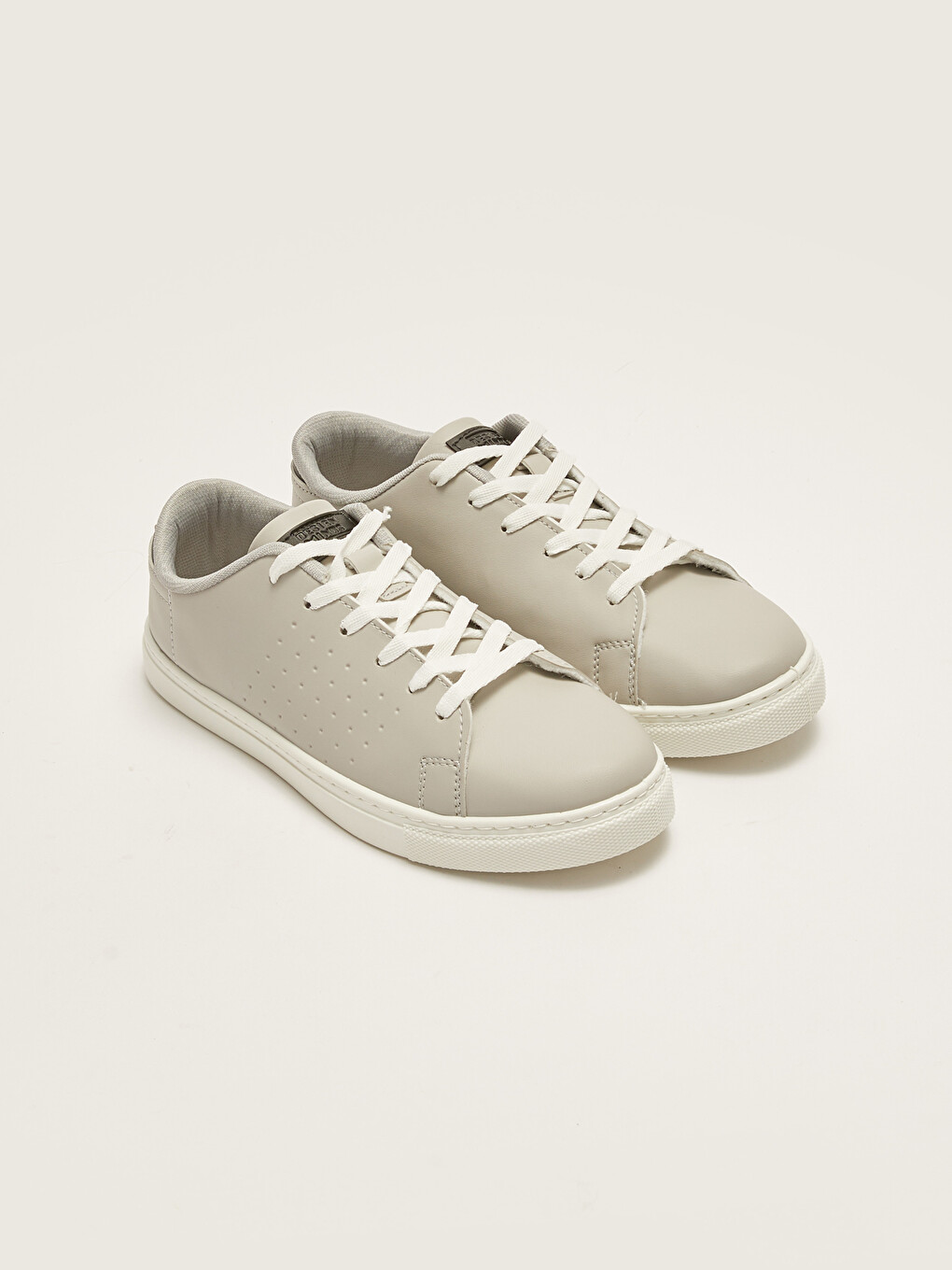 Faux Leather Lace-up Men's Trainers-3