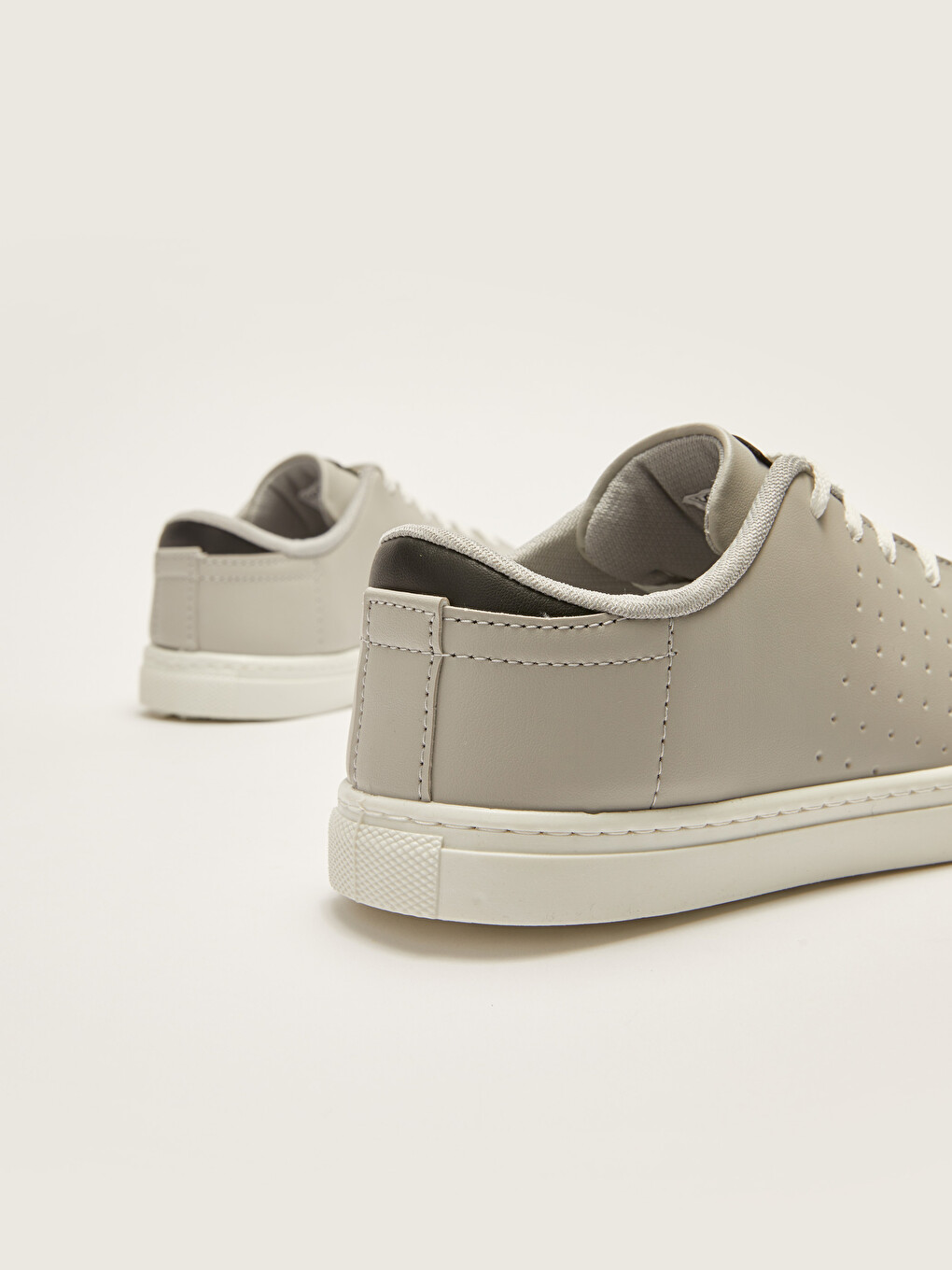Faux Leather Lace-up Men's Trainers-7