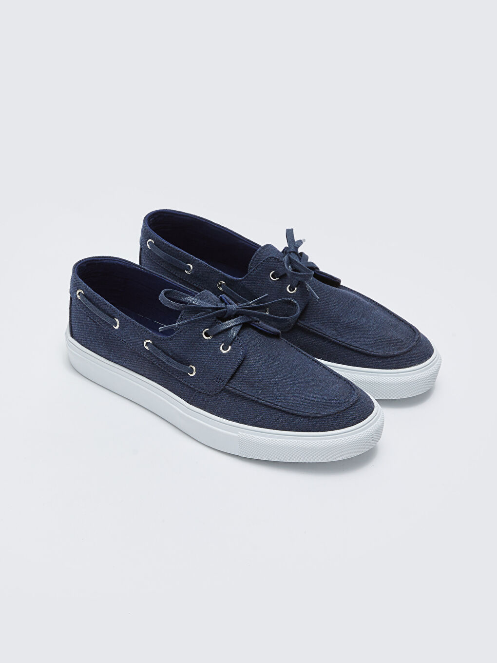 Lacivert Bağcıklı Dekoratif Dikişli Erkek Klasik Ayakkabı