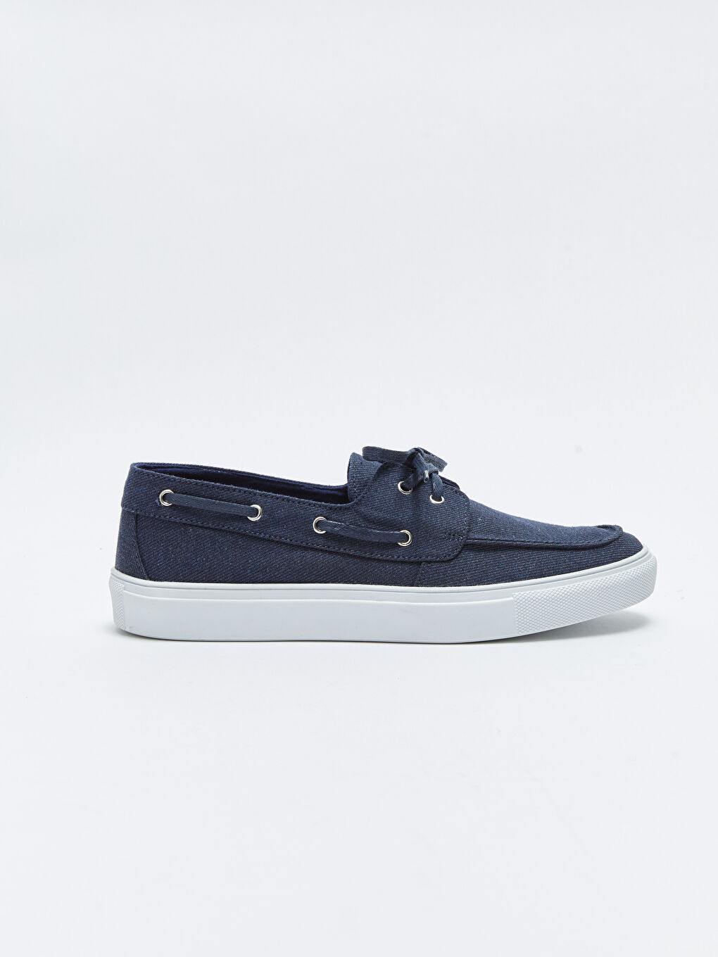 Lacivert Bağcıklı Dekoratif Dikişli Erkek Klasik Ayakkabı-1