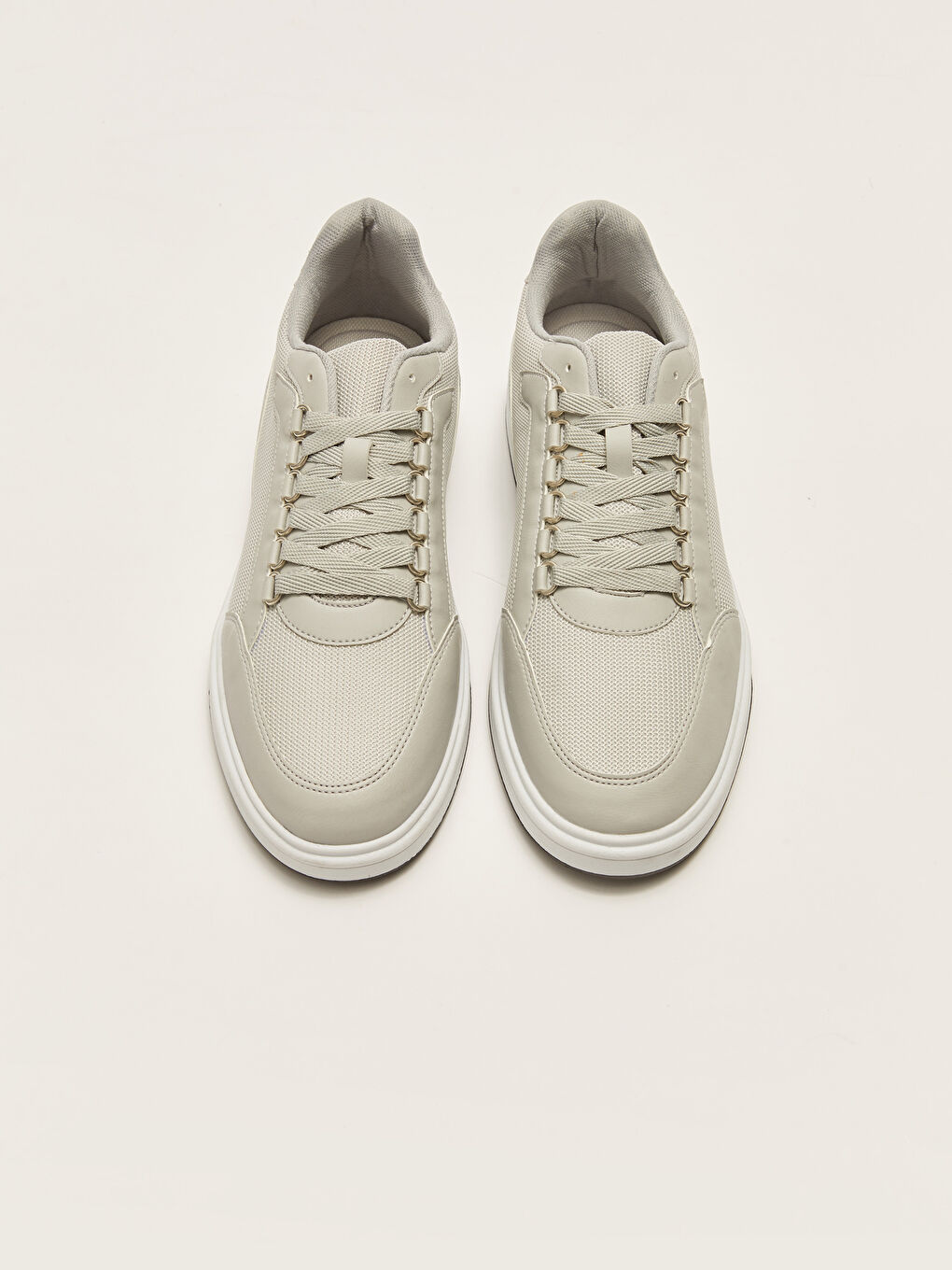 Gri Bağcıklı Erkek Spor Ayakkabı-2