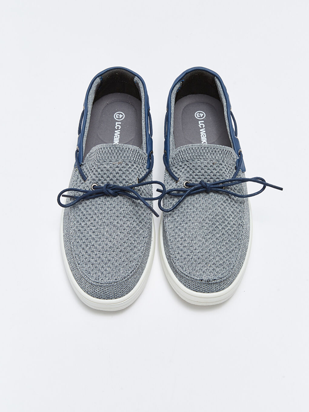 Gri Bağcık Detaylı Dekoratif Dikişli Erkek Loafer Ayakkabı-2