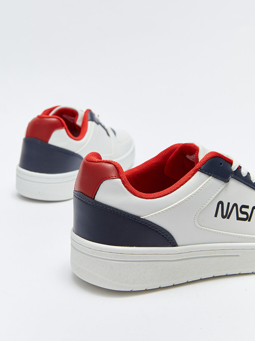 LCW STEPS Beyaz Nasa Lisanslı Bağcıklı Erkek Spor Ayakkabı - 4