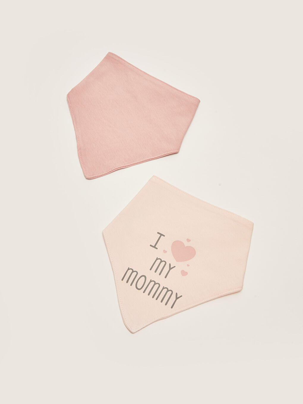 Упаковка нагрудников с принтом для девочек 2 шт