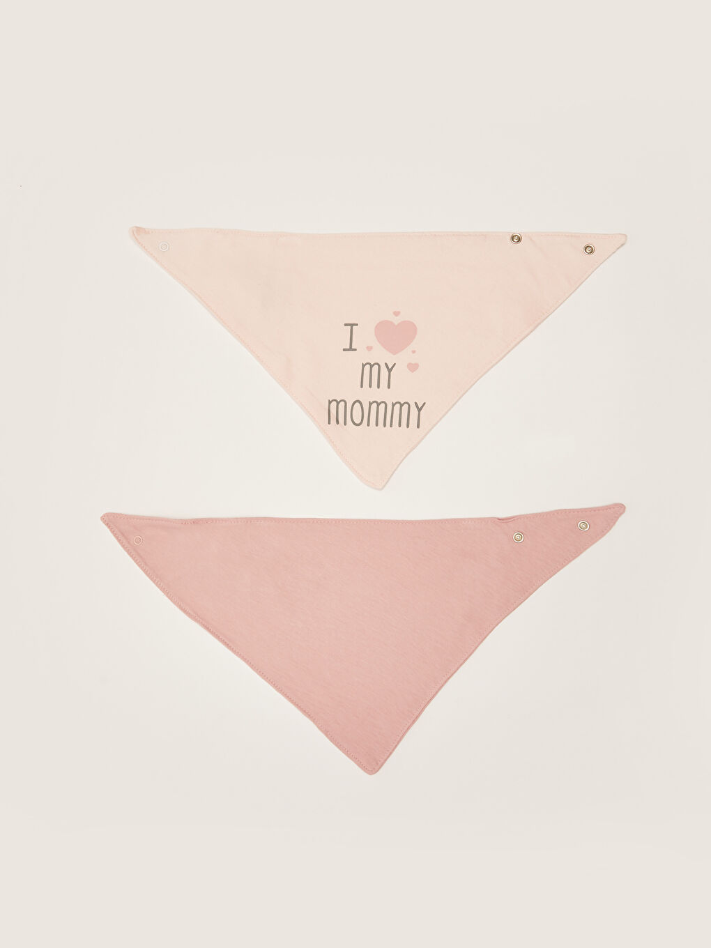 Упаковка нагрудников с принтом для девочек 2 шт-1