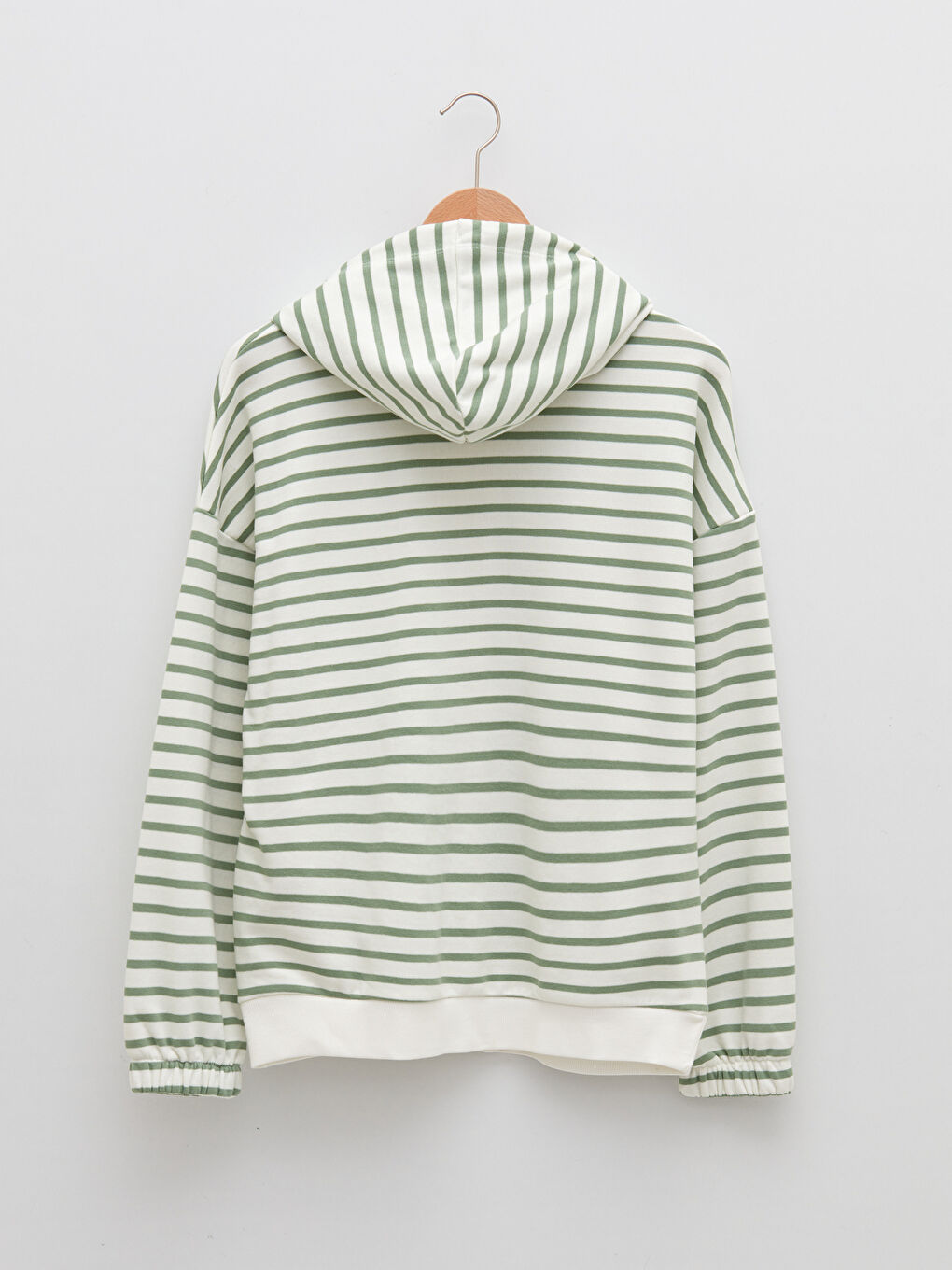 LCW Vision Hooded Striped Long Sleeve Women's Sports Cardigan -S2DN89Z8-LFT