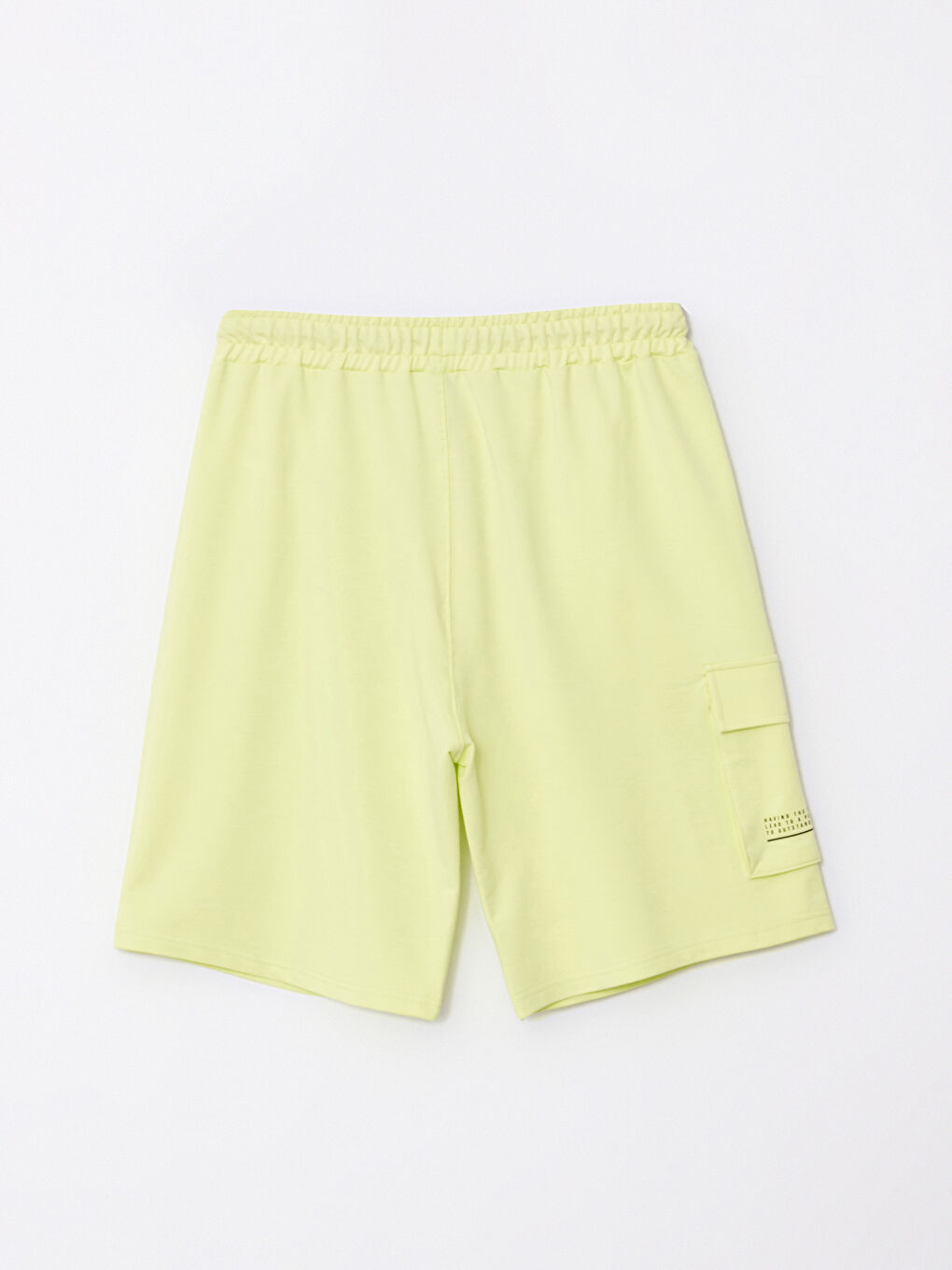Slim Fit Knitted Men Shorts -S2DO13Z8-RRB
