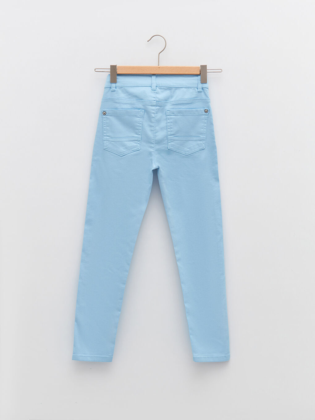 Mavi Slim Fit Basic Gabardin Erkek Çocuk Pantolon-4