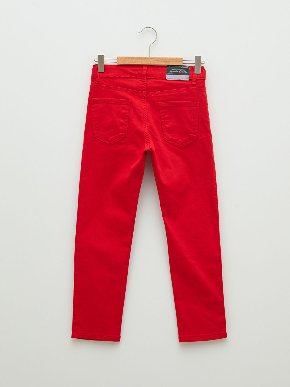 Slim Fit Basic Gabardine Boys Trousers -S2DO59Z4-HPM
