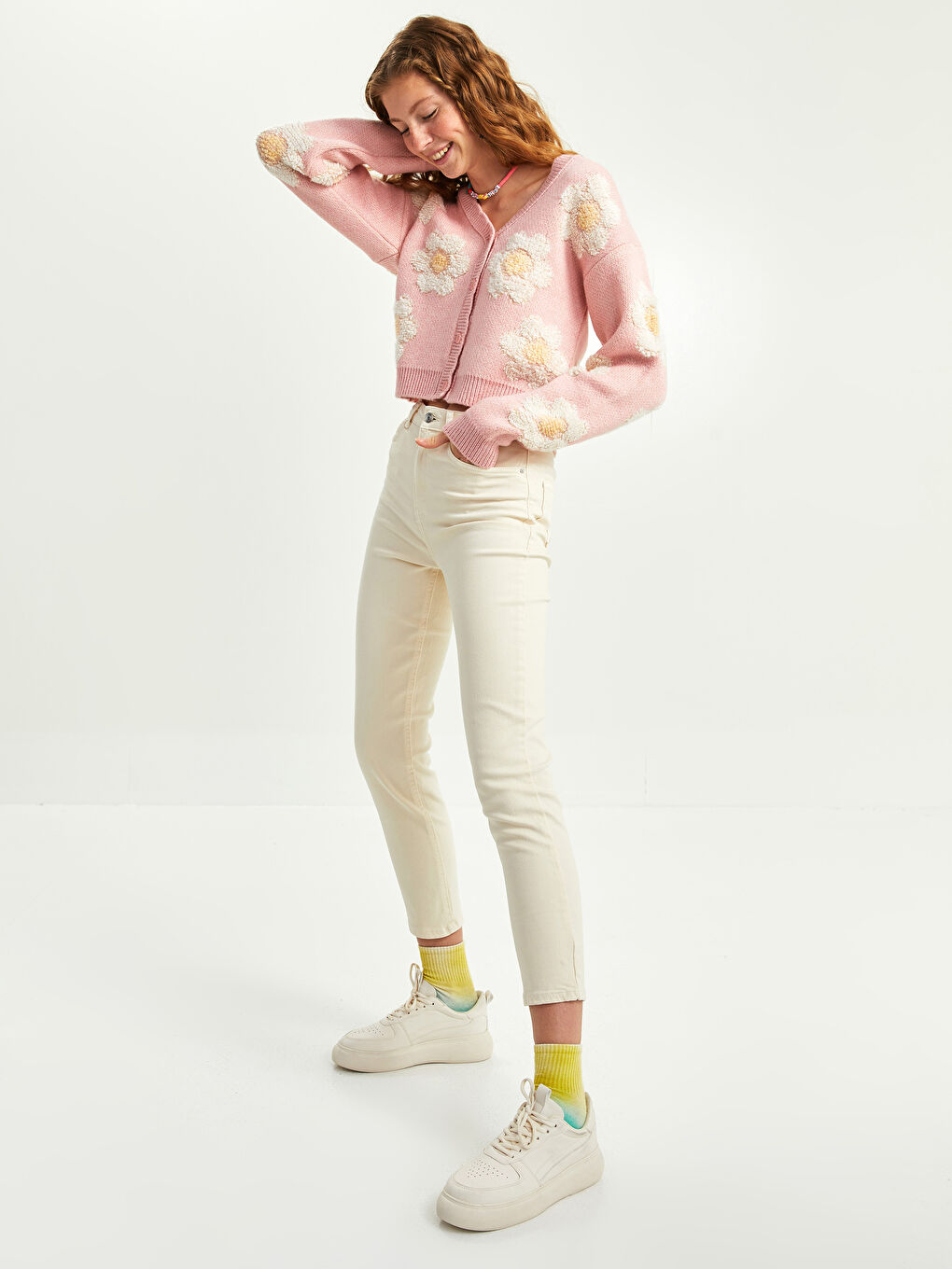 XSIDE Mom Fit Straight Pocket Detailed Women Jeans -S2DO61Z8-FEU