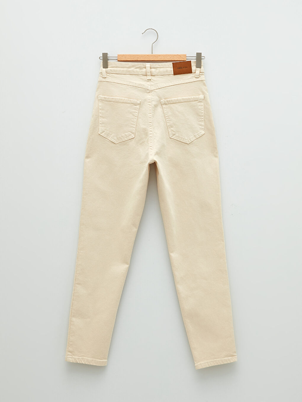 XSIDE Mom Fit Straight Pocket Detailed Women Jeans -S2DO61Z8-FEU
