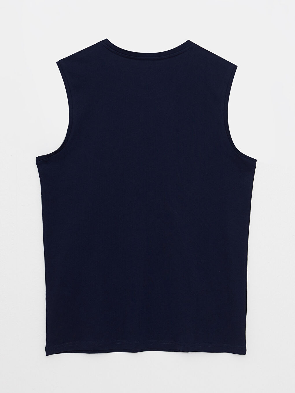 Crew Neck Printed Men's Sleeveless T-Shirt -S2DP51Z8-DWP